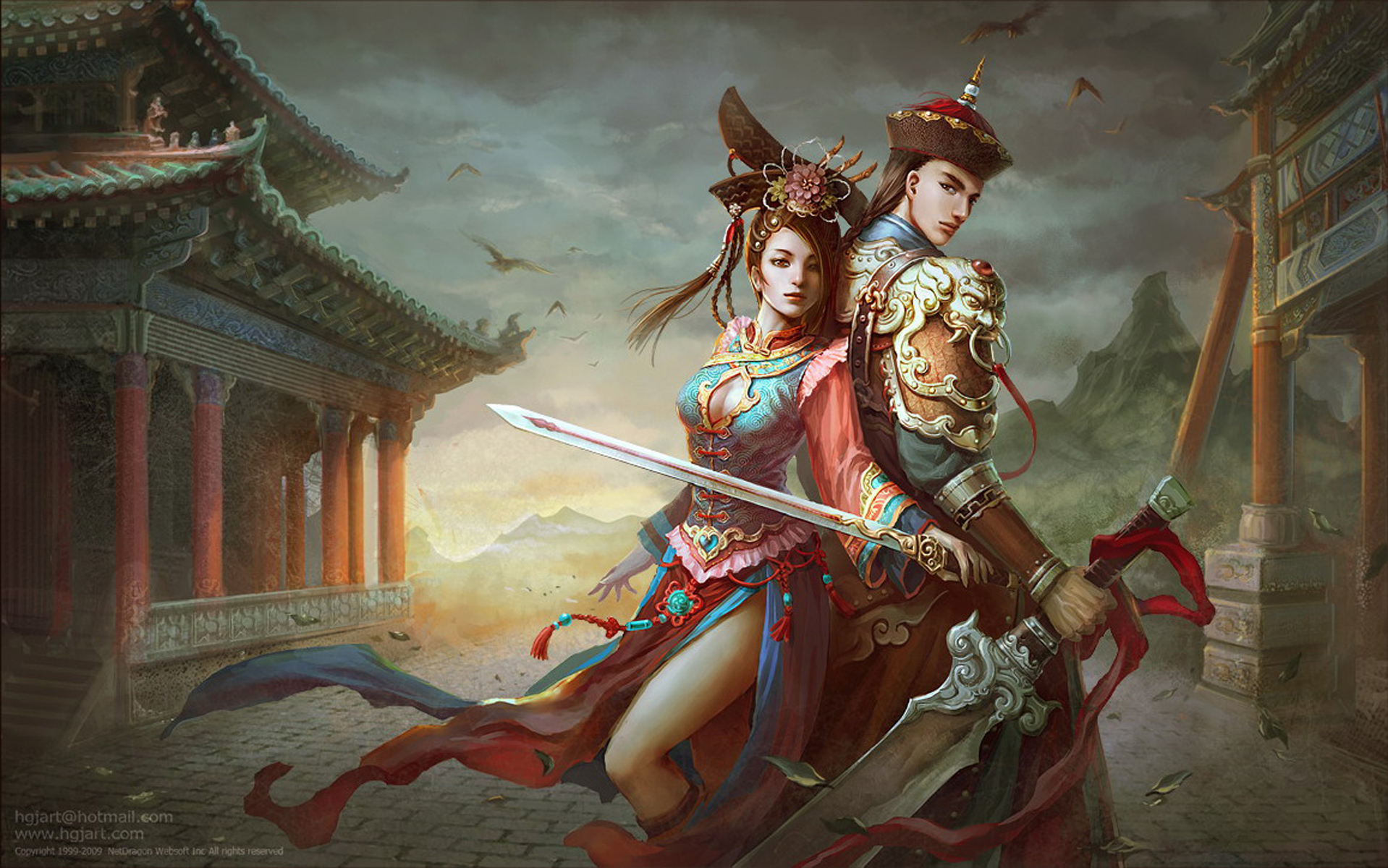 Artwork Warriors Huang Mei Ling Hgjart Hd Wallpaper133425
