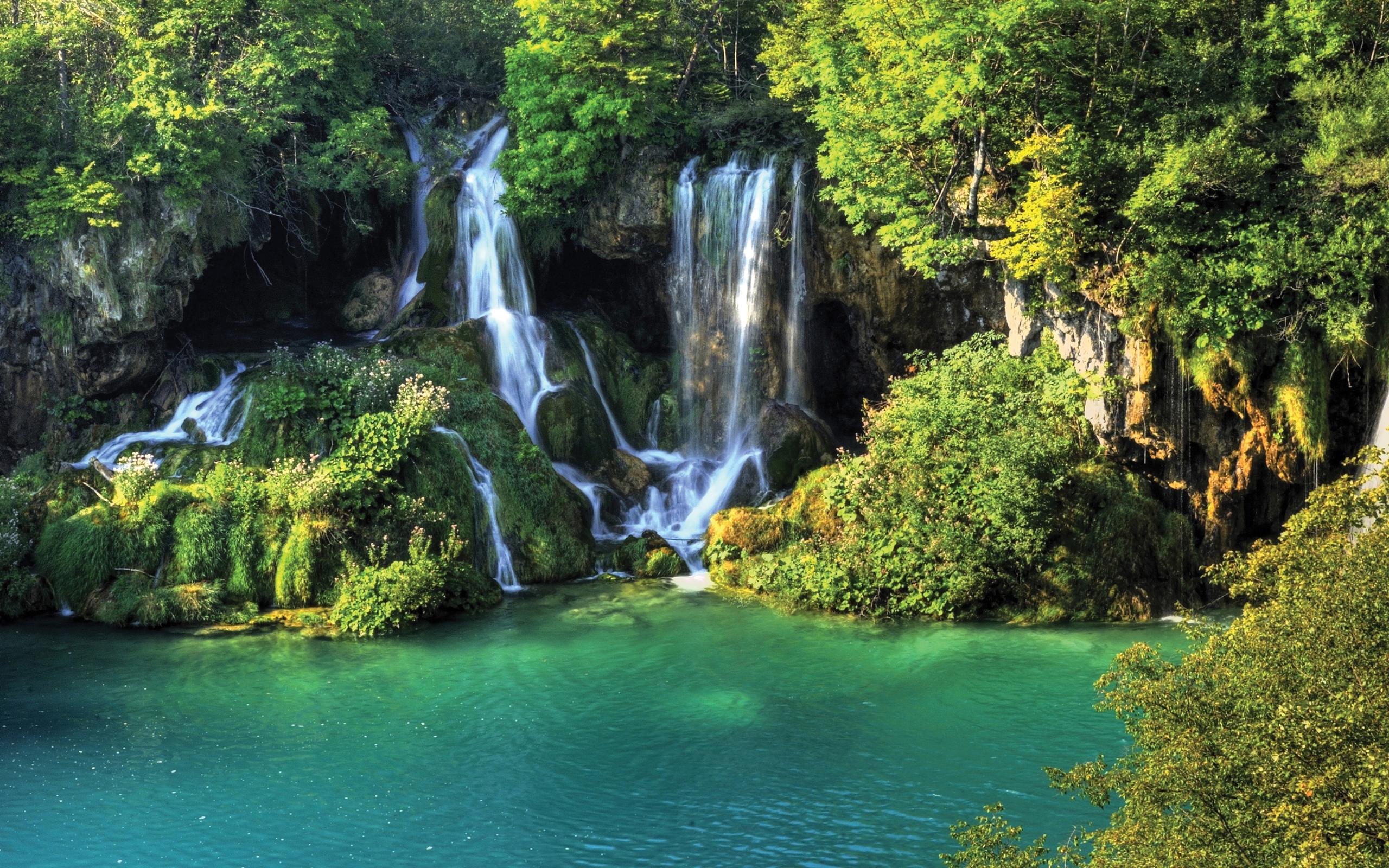 Thailand Wallpaper, Waterfall, River Jungle. Nature Desktop Wallpapers