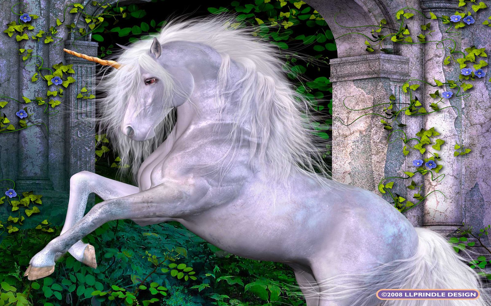 Silky Unicorn Art Picture Wallpaper Hd : Wallpapers13.com