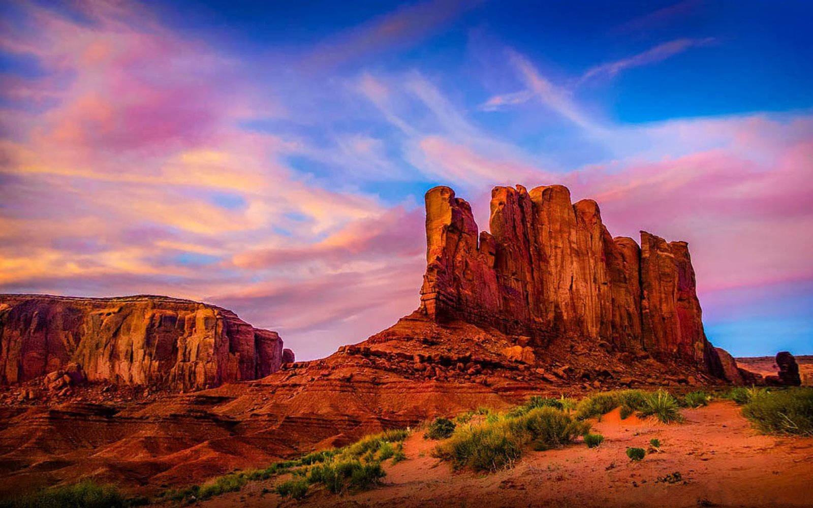 Arches National Park In Utah Desert Scenery Desktop Backgrounds