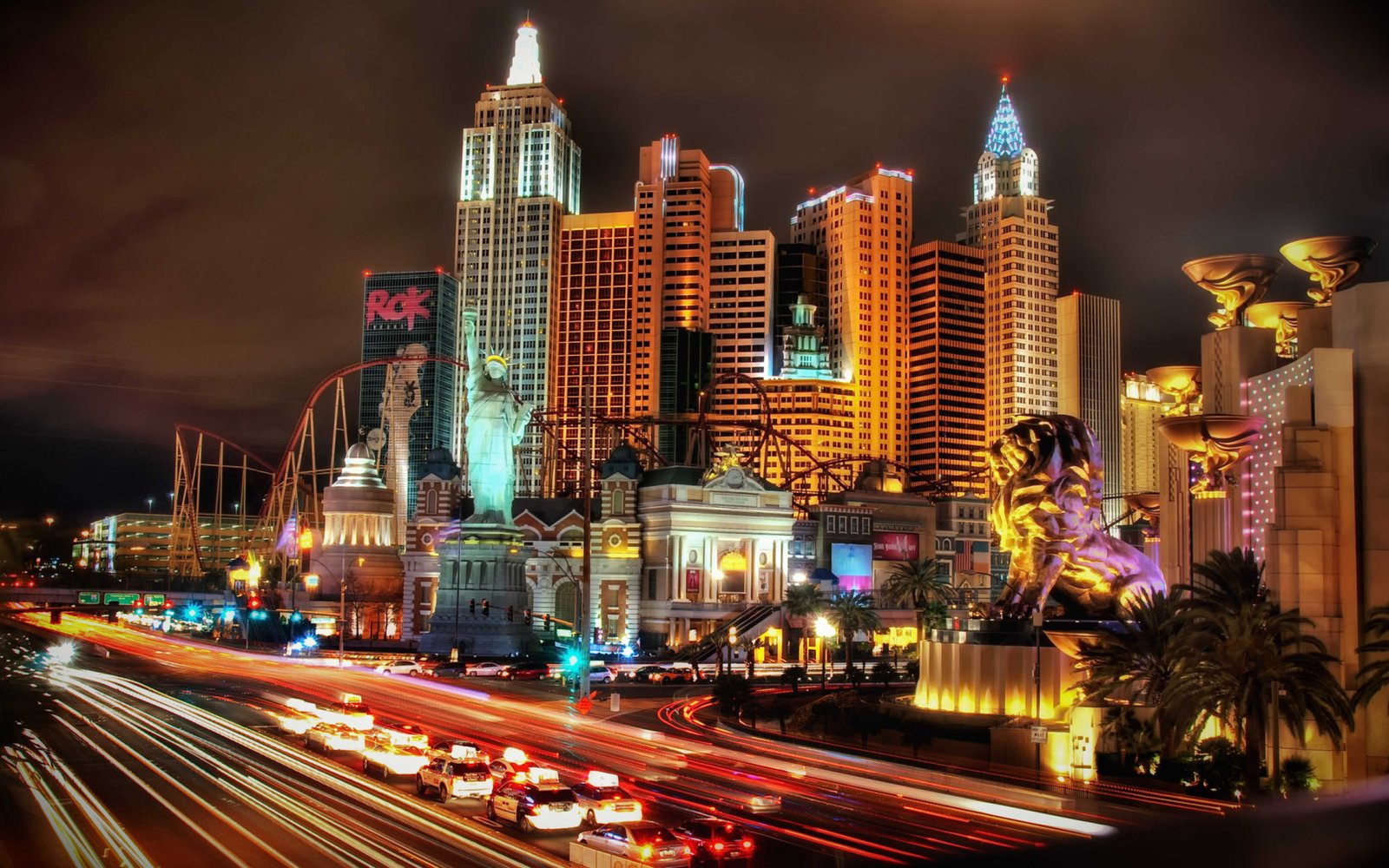 New York Hotel In Las Vegas Ultra Hd Wallpaper For Desktop 5120x3200