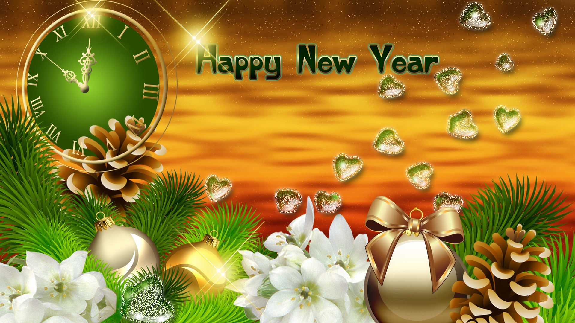 Happy New Year Desktop Hd Wallpapers For Laptop Pc Mobile 1920x1080