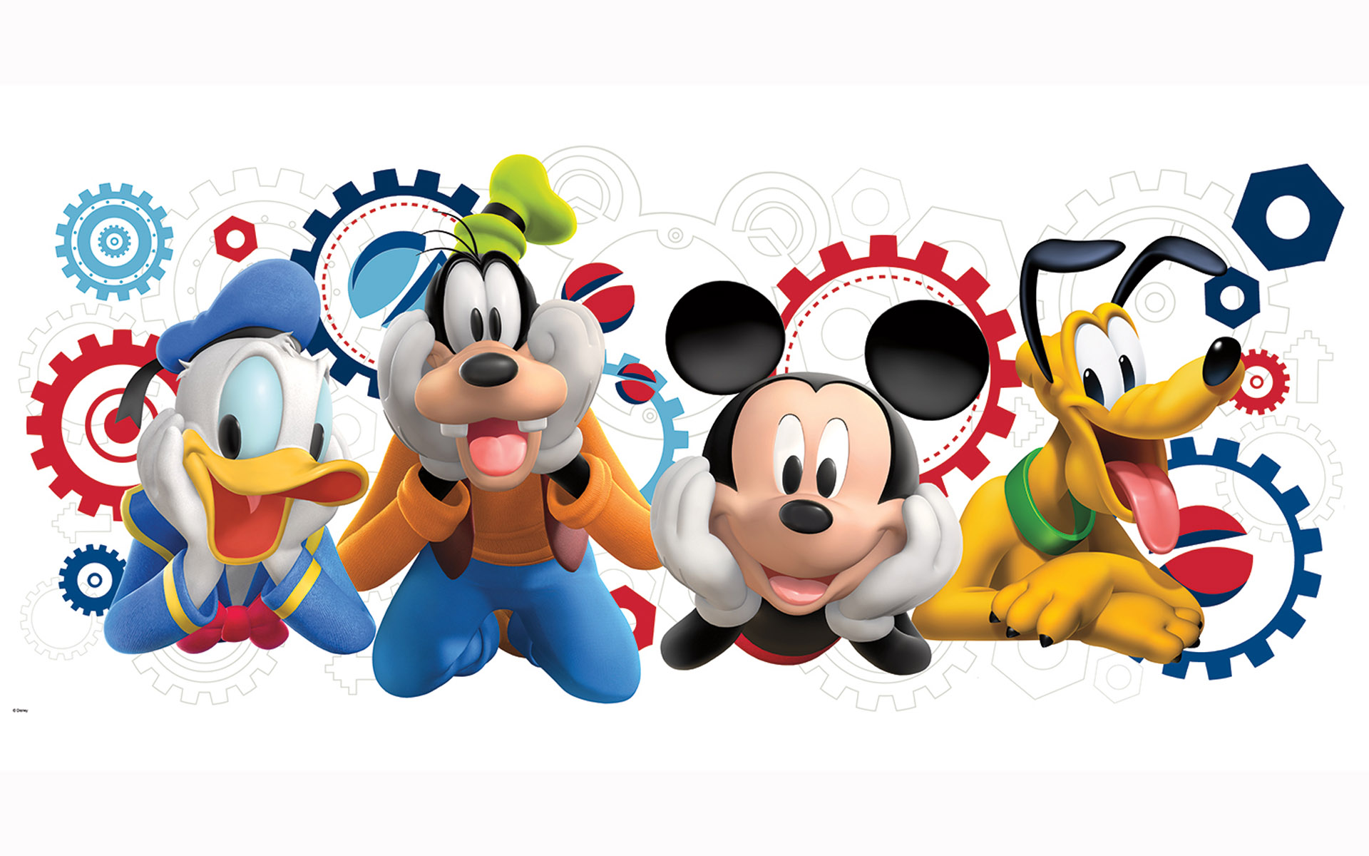 Cartoon Mickey Mouse Clipart Clubhouse Desktop Backgrounds 1920x1200