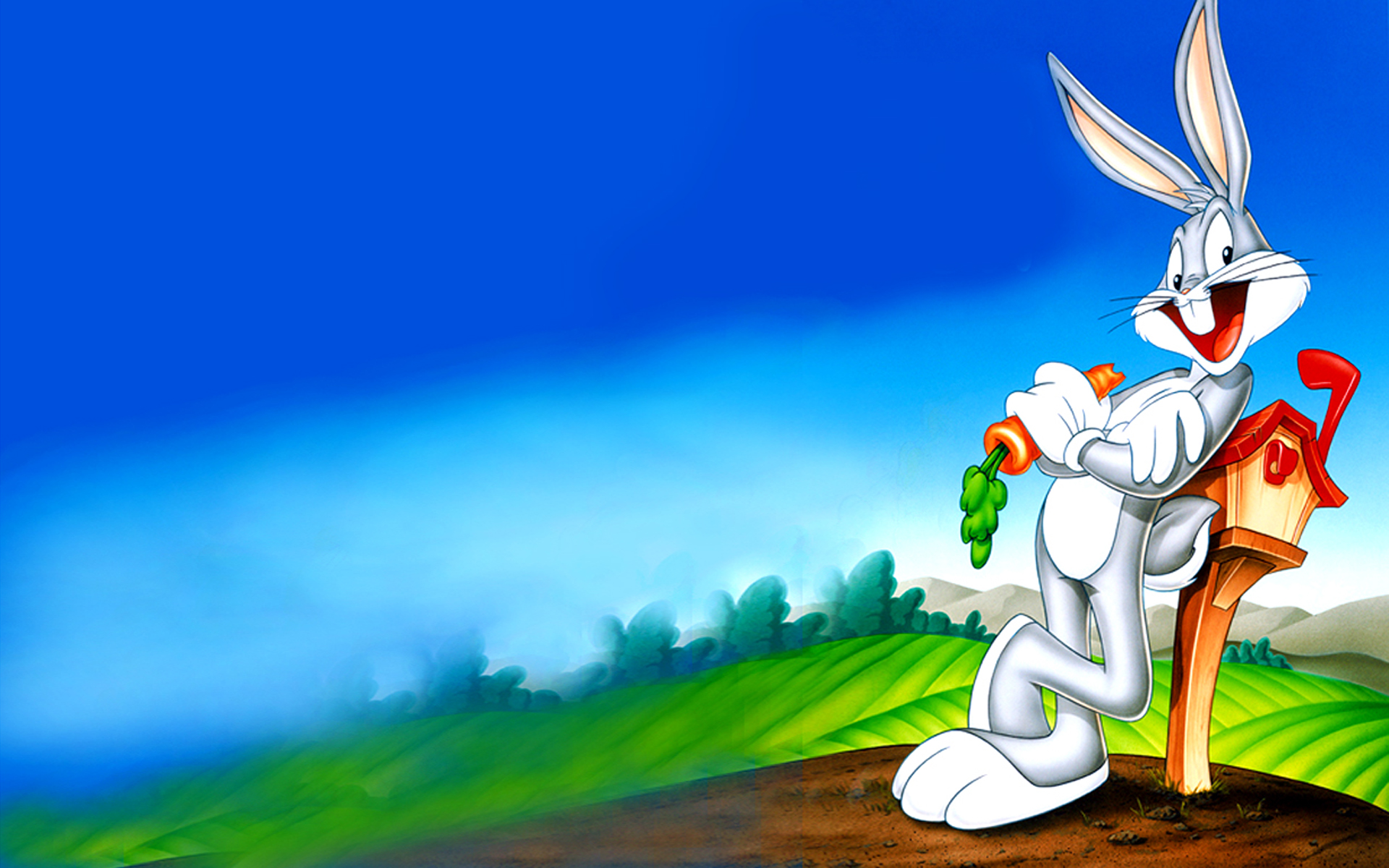 Looney Tunes Bugs Bunny Cartoons Desktop Hd Wallpaper For ...