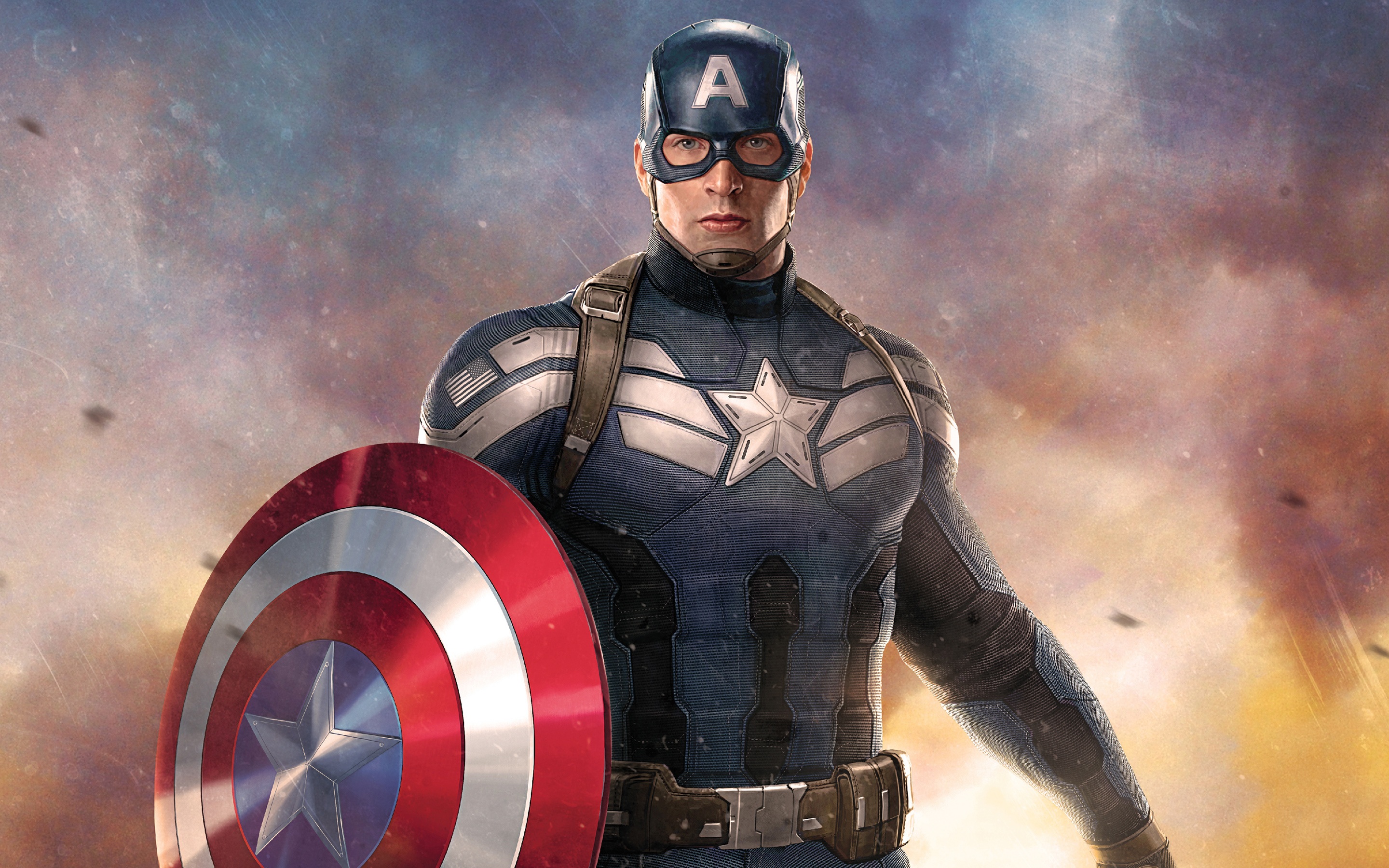 Captain America Marvel Hd Desktop Wallpaper For Pc Tablet And Mobile