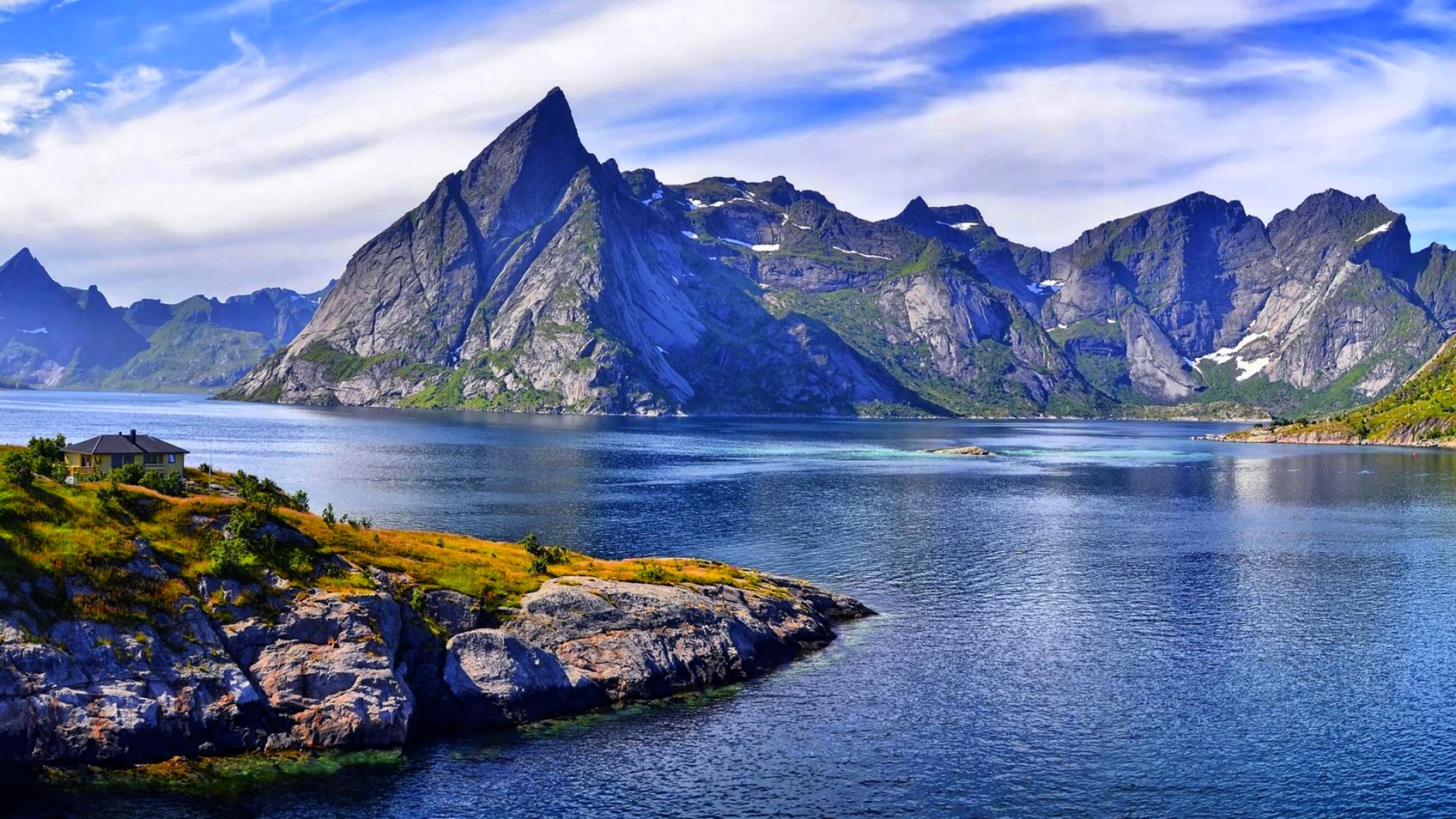 Reine Village In Norway A Fishing Village And An