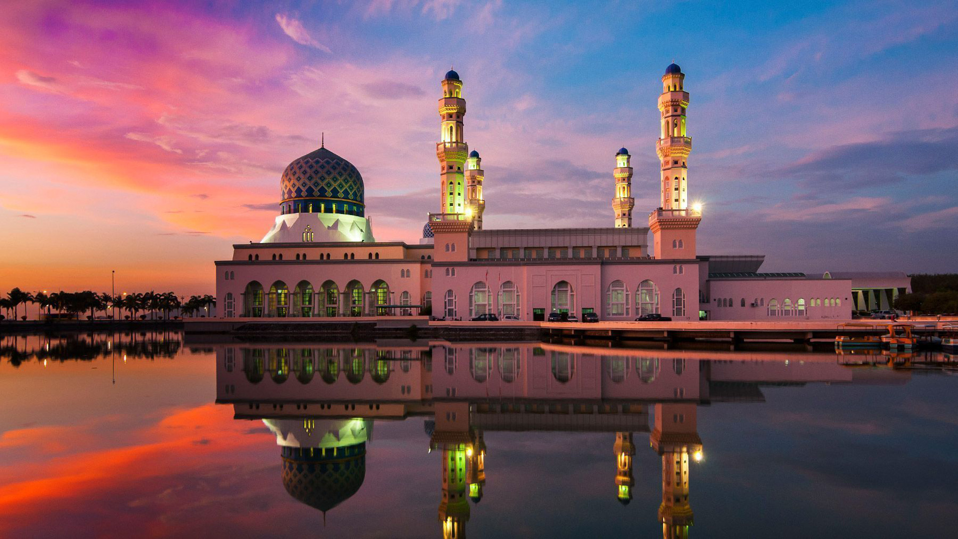 Kota Kinabalu City Mosque Is The Second Main Mosque In Kota Kinabalu