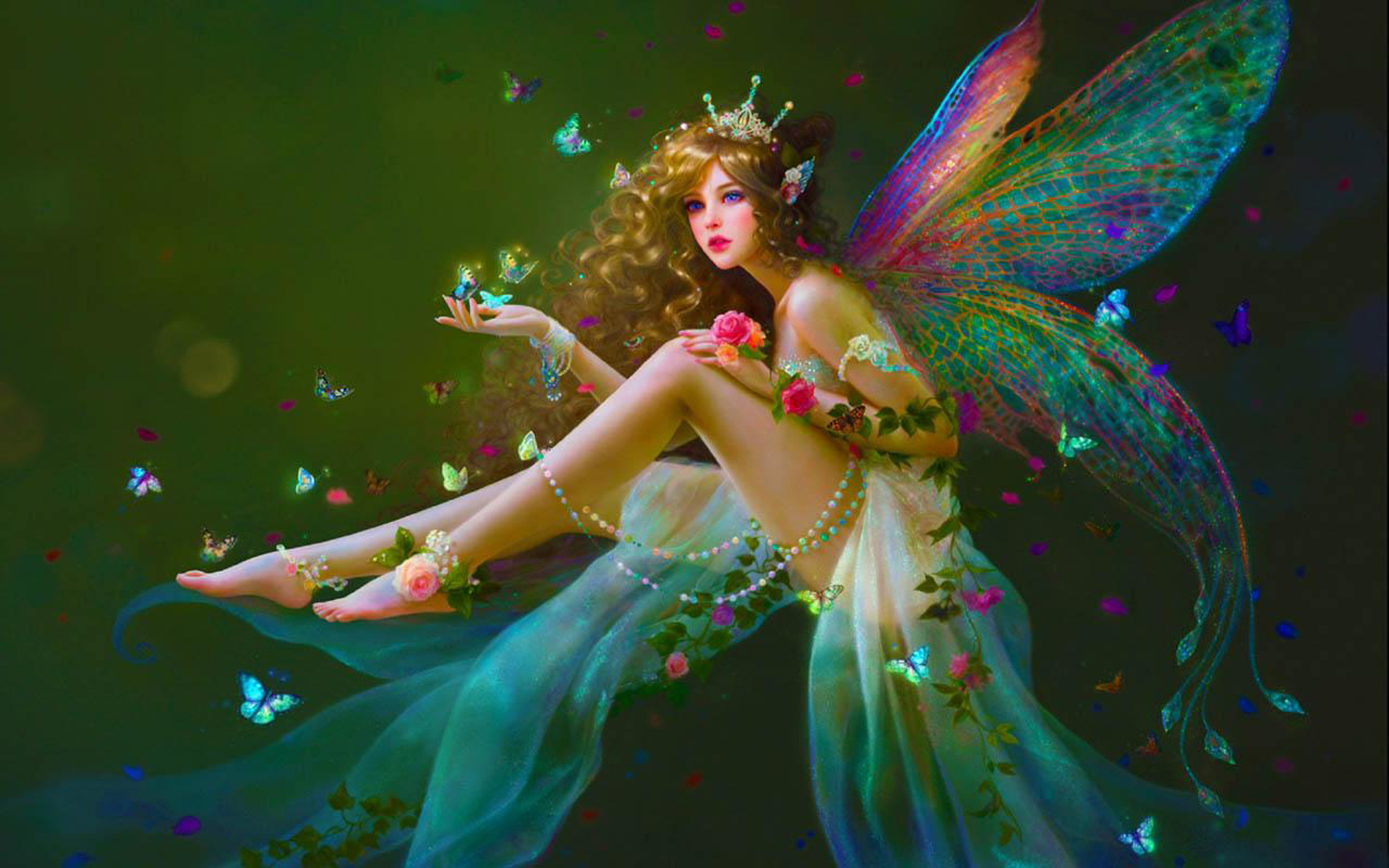 Beautiful Fairy-Fantasy-HD Desktop Wallpaper High ...