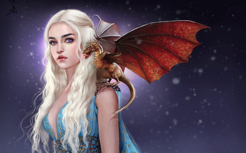 Game of Thrones avatar daenerys Emilia Clark digital art Wallpaper Hd for  Desktop Mobile phones Tablet and PC : 