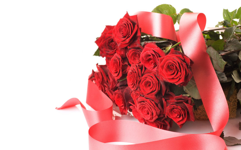 Red Love Roses bouquet love you so my love good morning : 