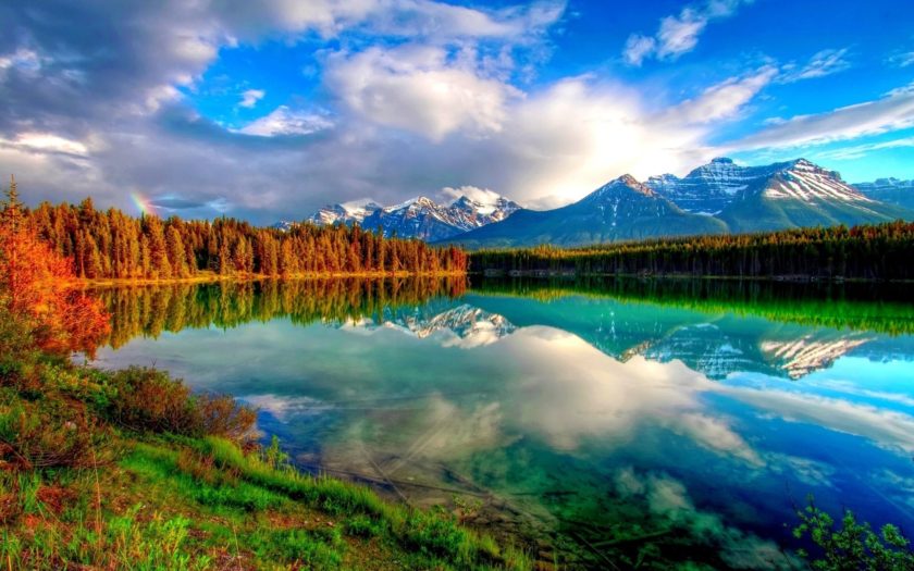 Beautiful Nature Lakes Panoramic Water Hd 2560x1600 : 