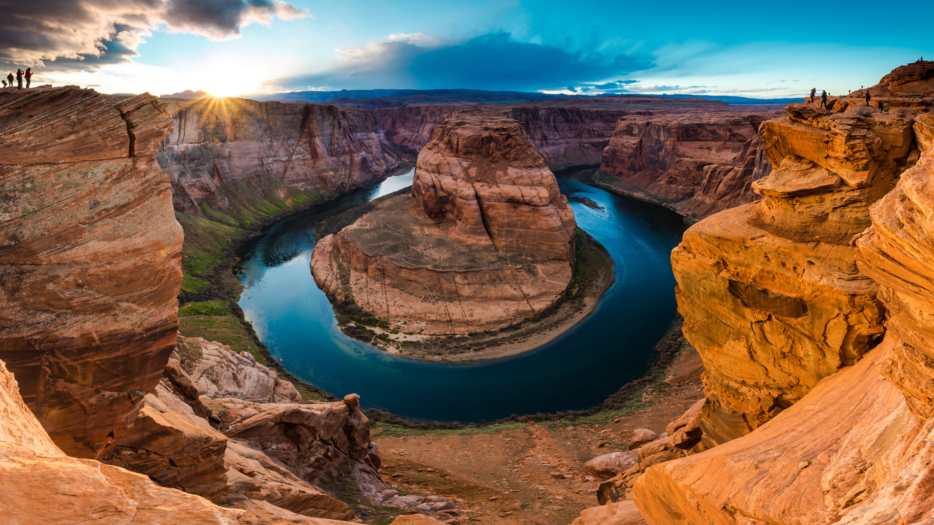 Grand Canyon Horseshoe Bend Arizona landscapes nature Desktop Wallpaper