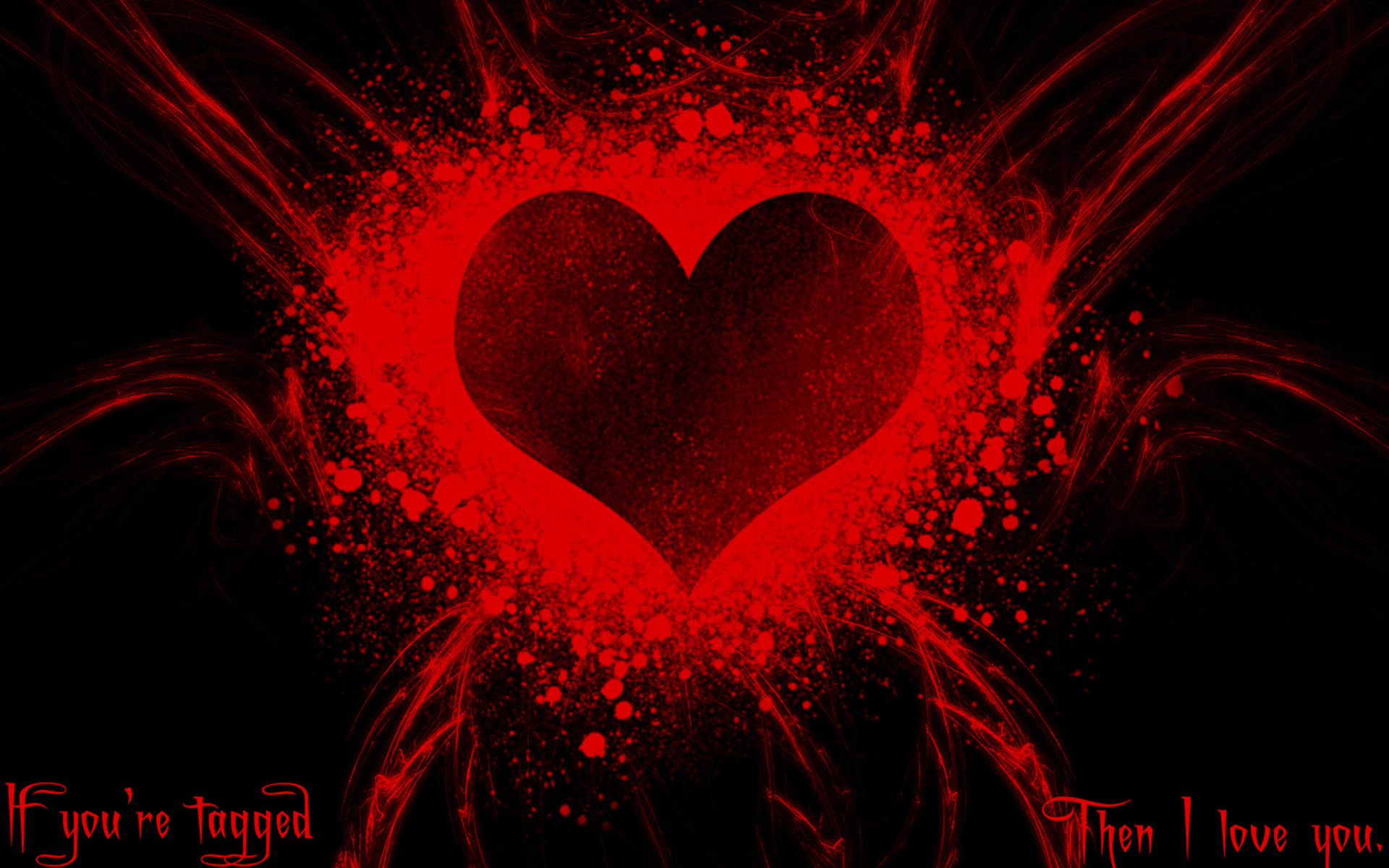 Tagged Heart Love Hd Wallpaper : 