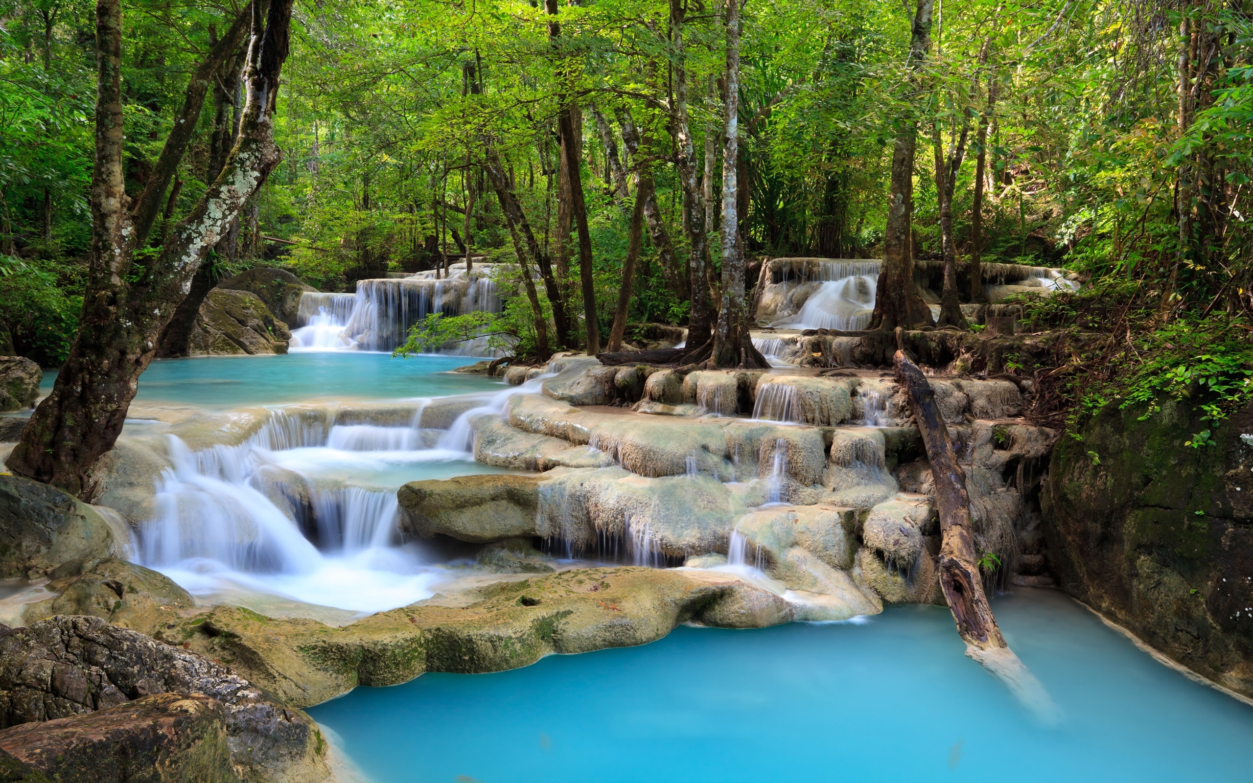 Thailand Wallpaper, Waterfall, River Jungle. Nature Desktop Wallpapers  97978 : 