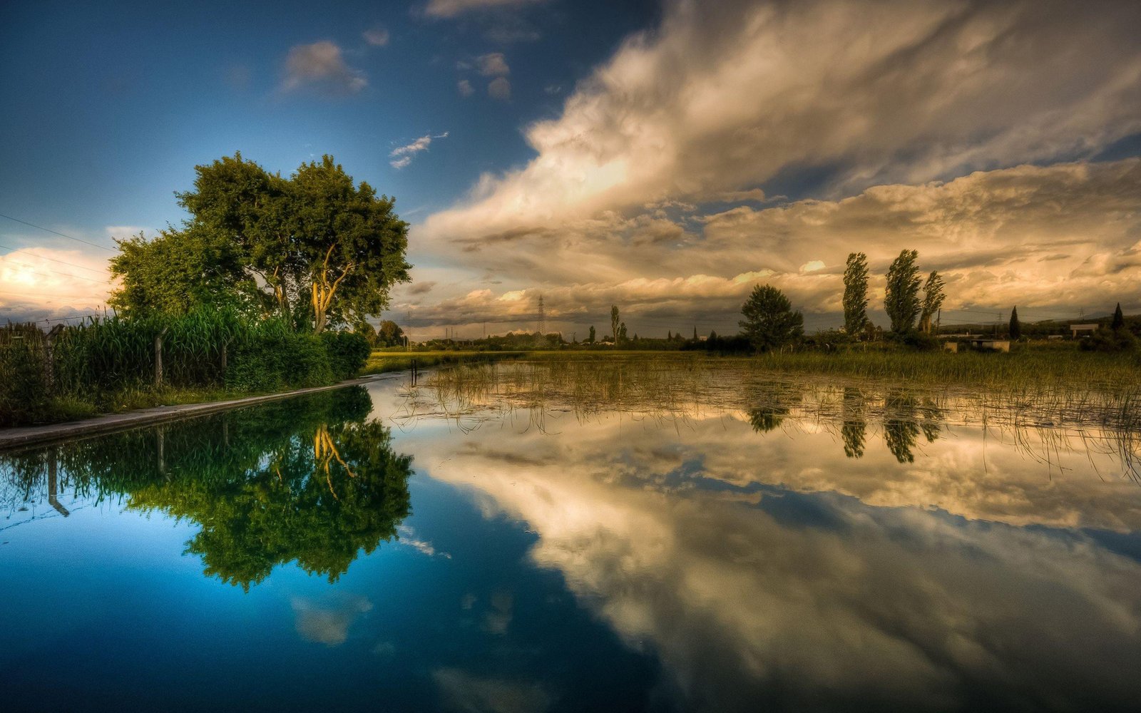  Background  Lake Sky Reflecting Hd Wallpaper  15903 