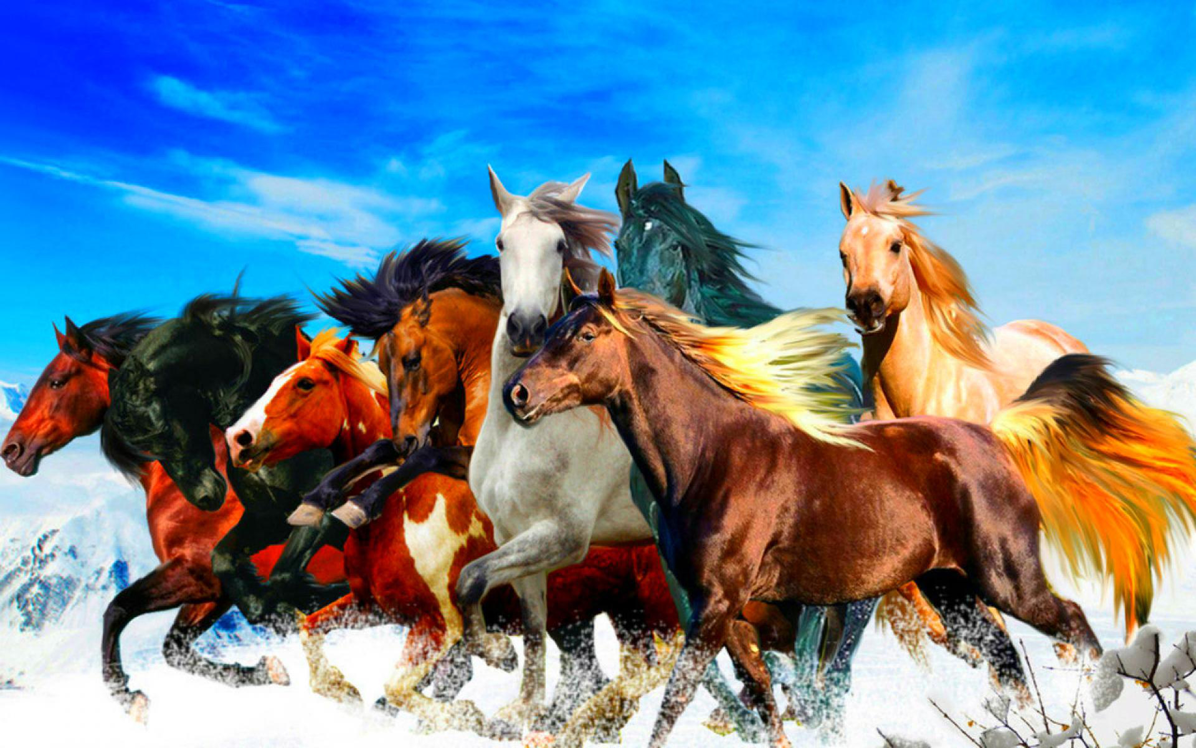 Beautiful Poster of Painting of Horse in Night MoonDigital Print 3D Poster  - Animals posters in India - Buy art, film, design, movie, music, nature  and educational paintings/wallpapers at Flipkart.com