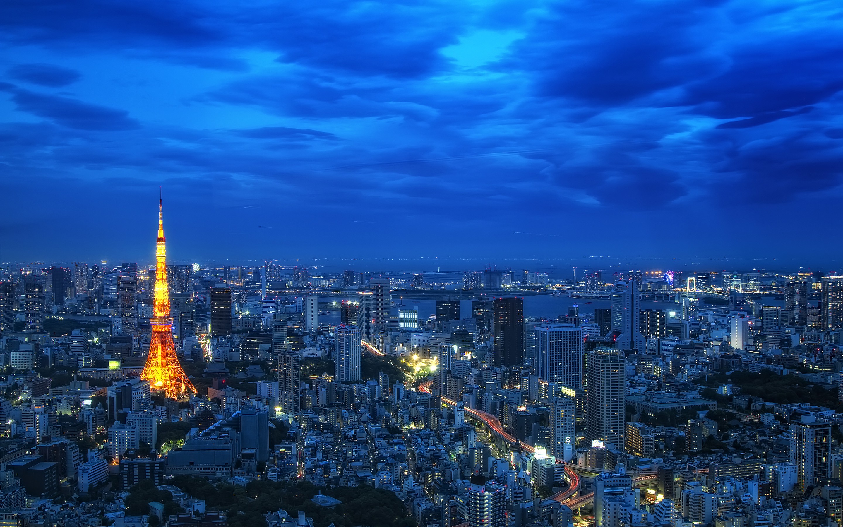 Night View Tokyo Tower Japan 1800x2880 : Wallpapers13.com