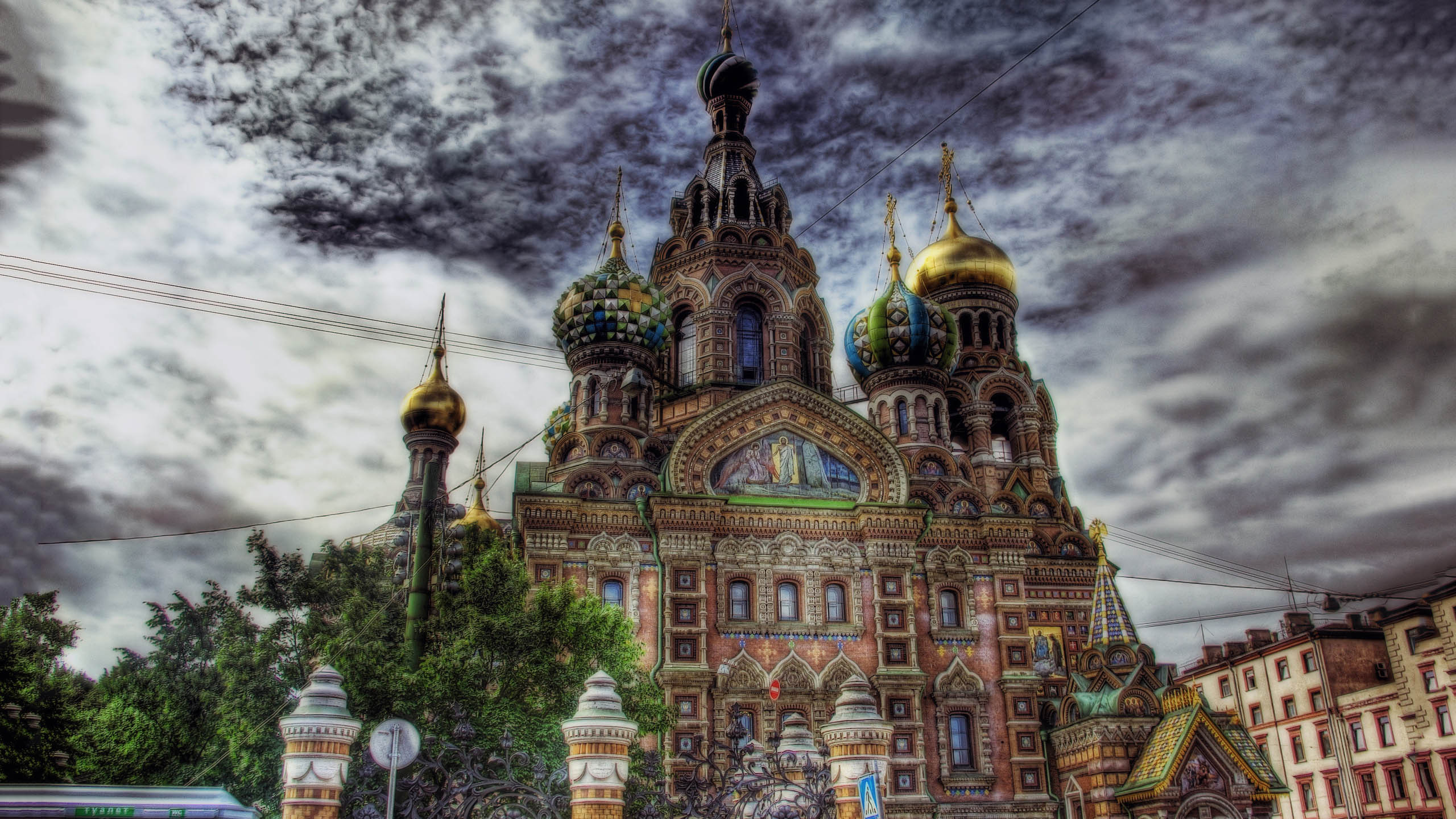 Wallpaper Church Of The Savior On Blood, Russia, Europe  