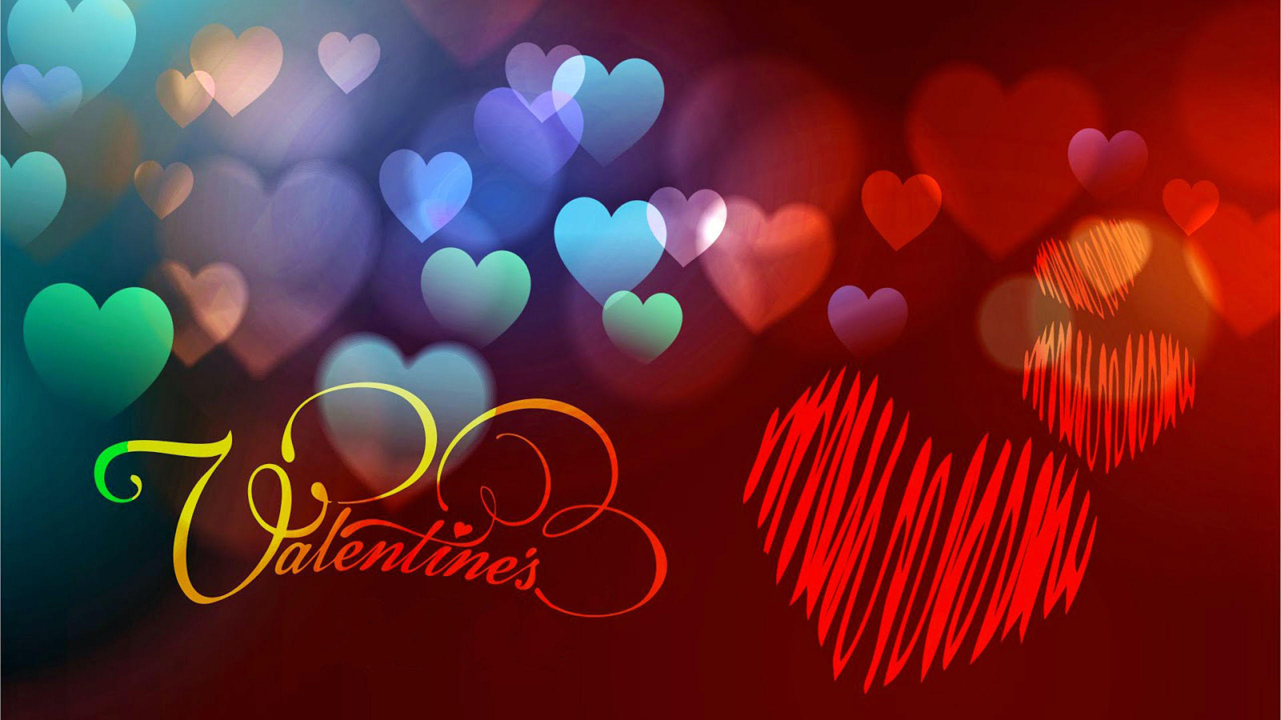 hearts desktop wallpaper
