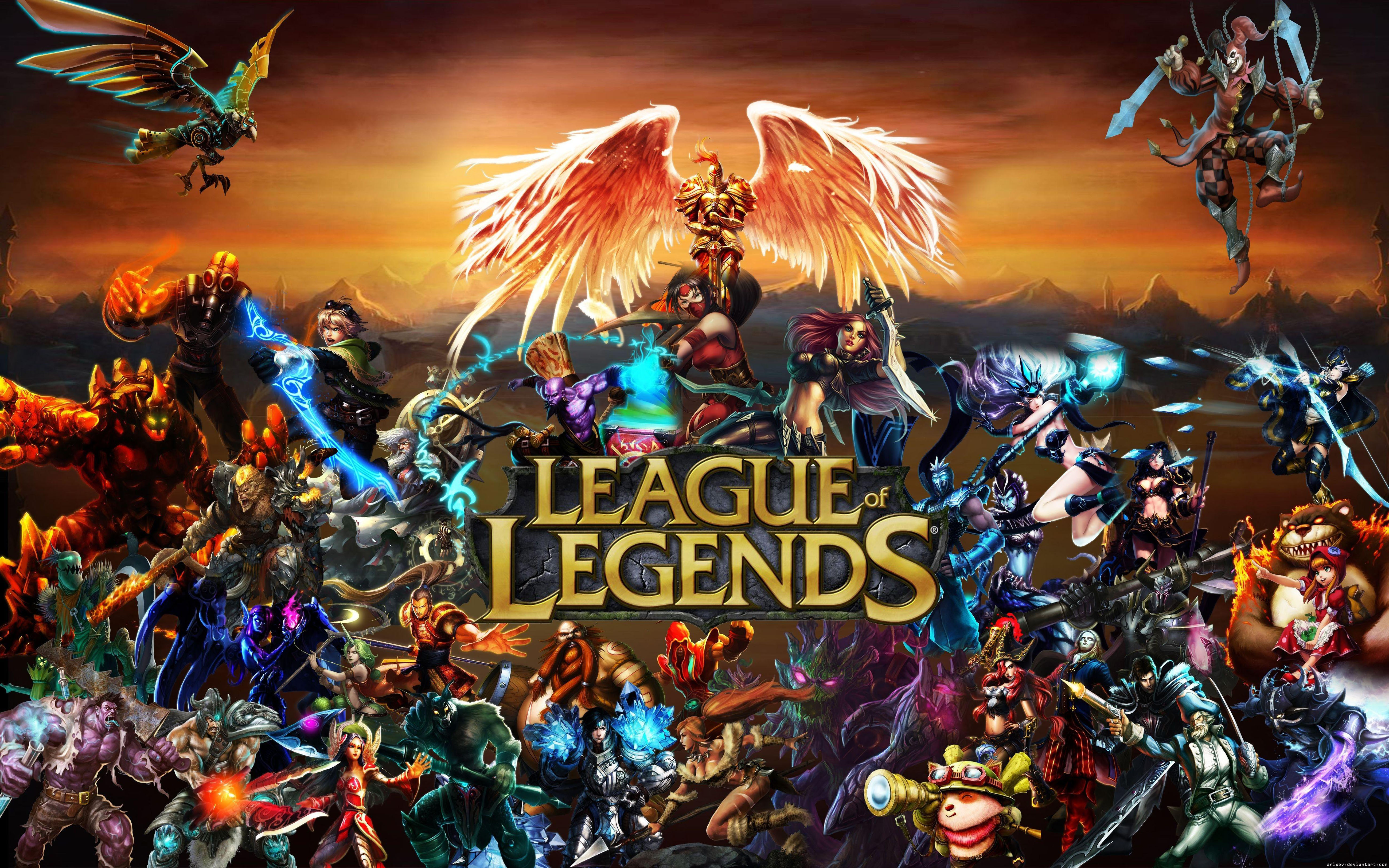 League Of Legends Video Games Character Computer Hd Wallpaper for Desktop 5200x3250