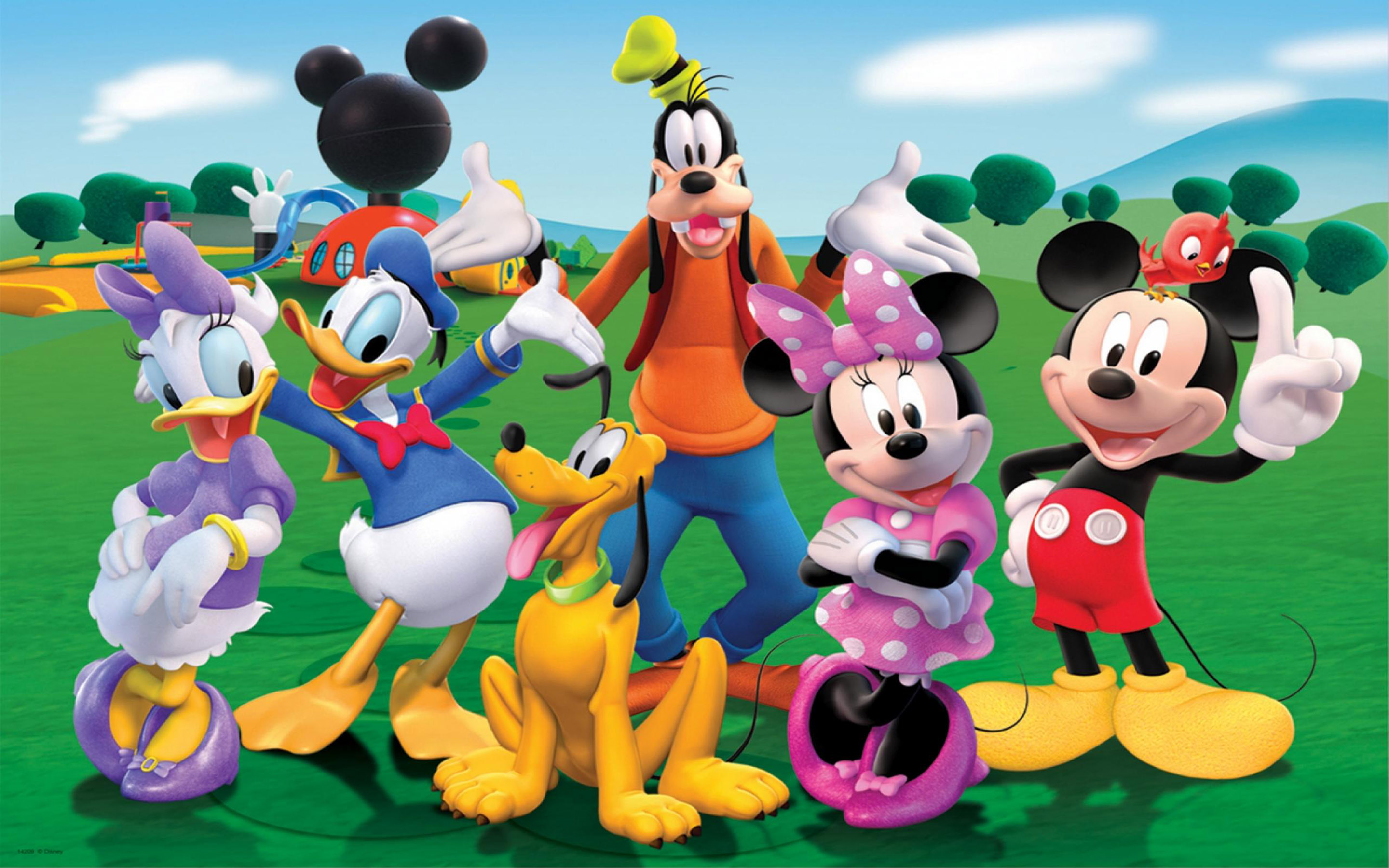 Mickey Mouse Family Hd Wallpaper : 