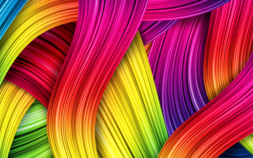 Rainbow 3d Color Wallpaper Hd : 