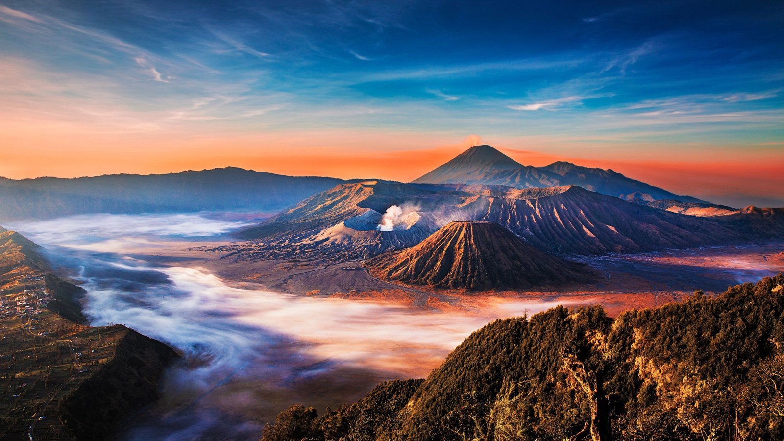 Mountain Bromo Desktop Wallpaper  Hd  Wallpapers13 com