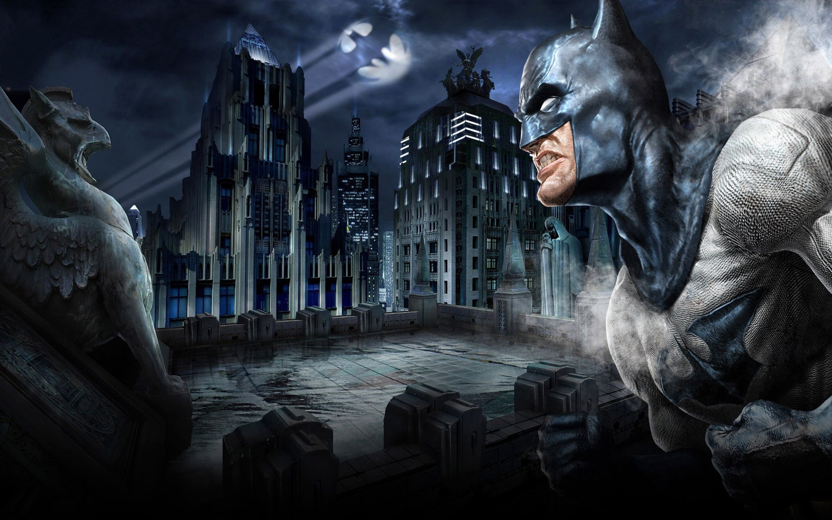 Batman Dark Knight Wallpaper Hd Digital Art 1800x2880