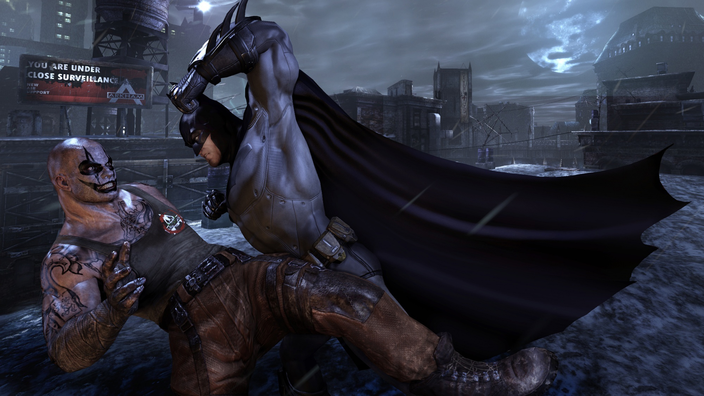 Batman Fight With Clown Batman Arkham City Desktop Hd