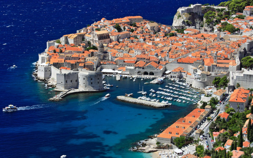 Summer Destinations Dubrovnik, A Medieval City Croatia Wallpaper Hd For  Desktop Full Screen 1080p : 