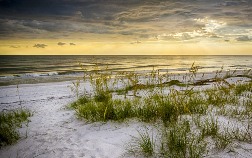 Peninsula Cape San Blas Tropical Storm Debby Sunset Hd Wallpapers For ...