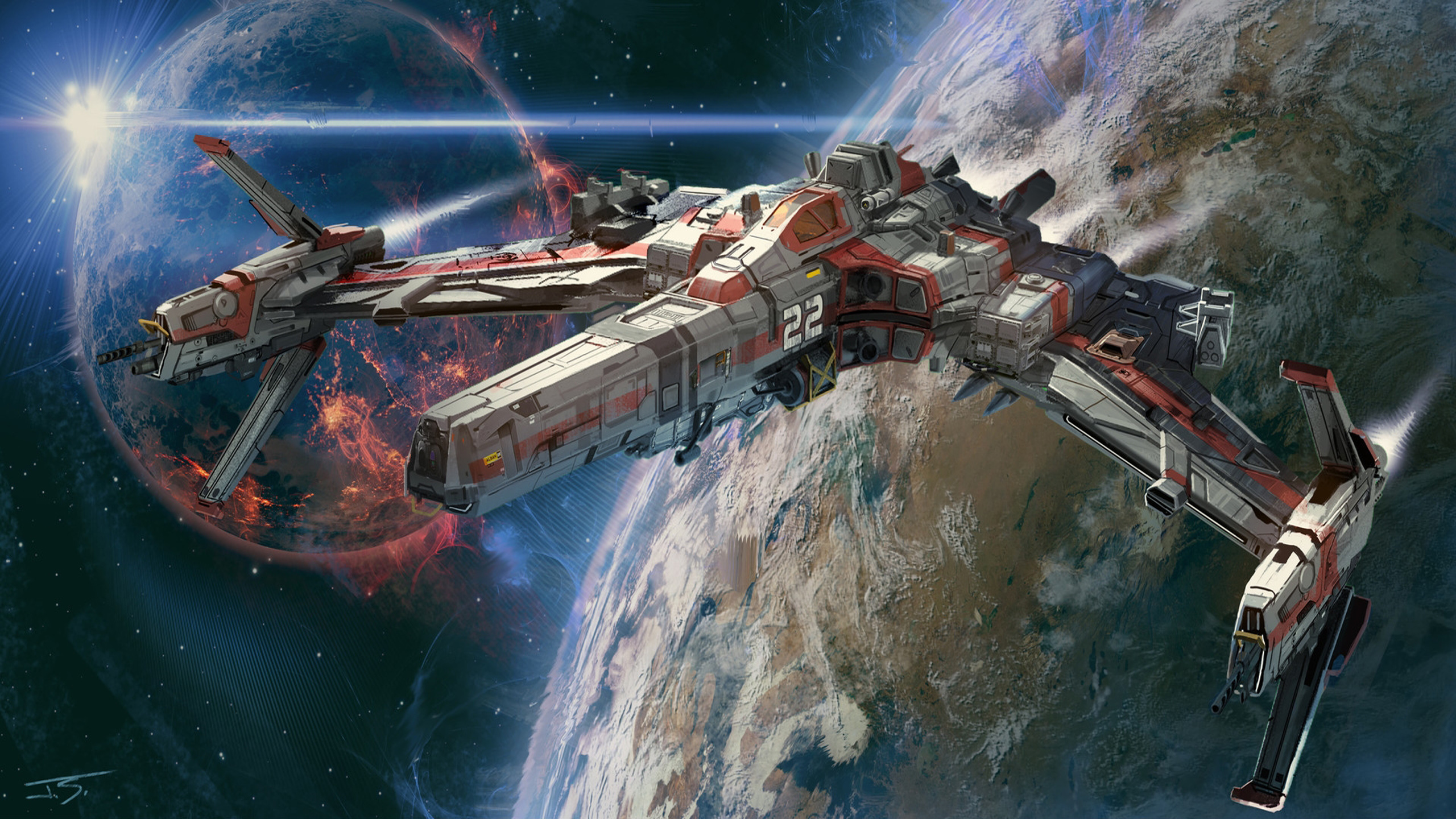 Spaceships Sci Fi, Art, Beautiful Pictures Jude Smith Desktop Wallpaper