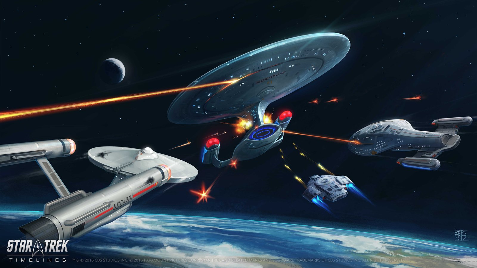 star trek ship battles