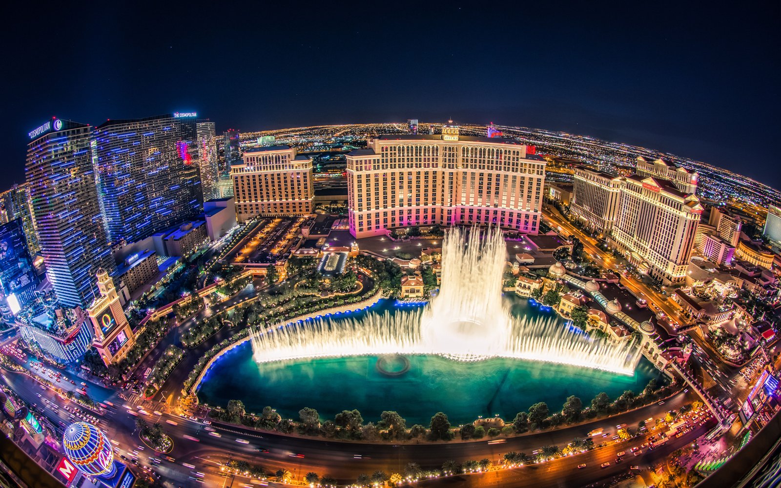 Bellagio Las Vegas, Nevada North America Usa Landscape World Building