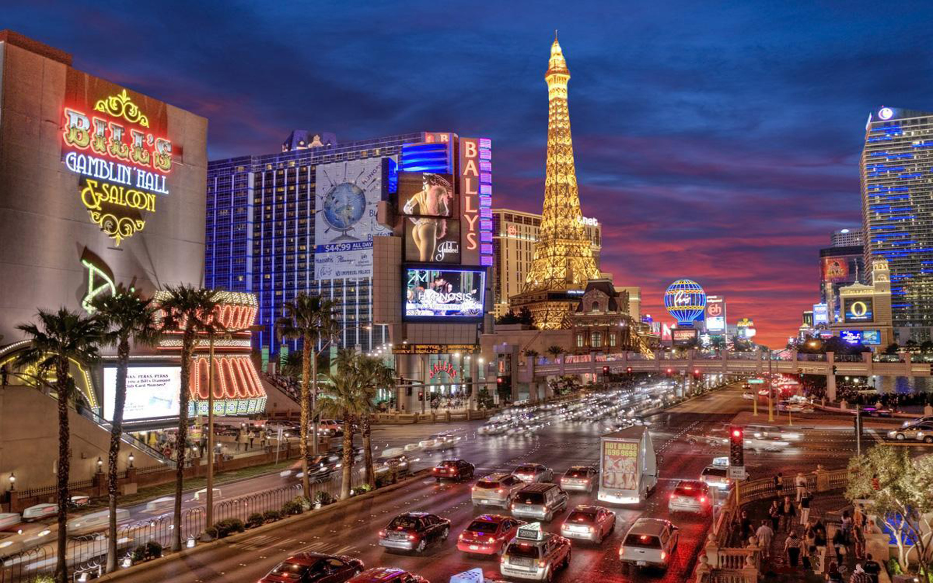 Las Vegas City With Luxury Hotels And Casino Nevada North America Hd Wallpa...
