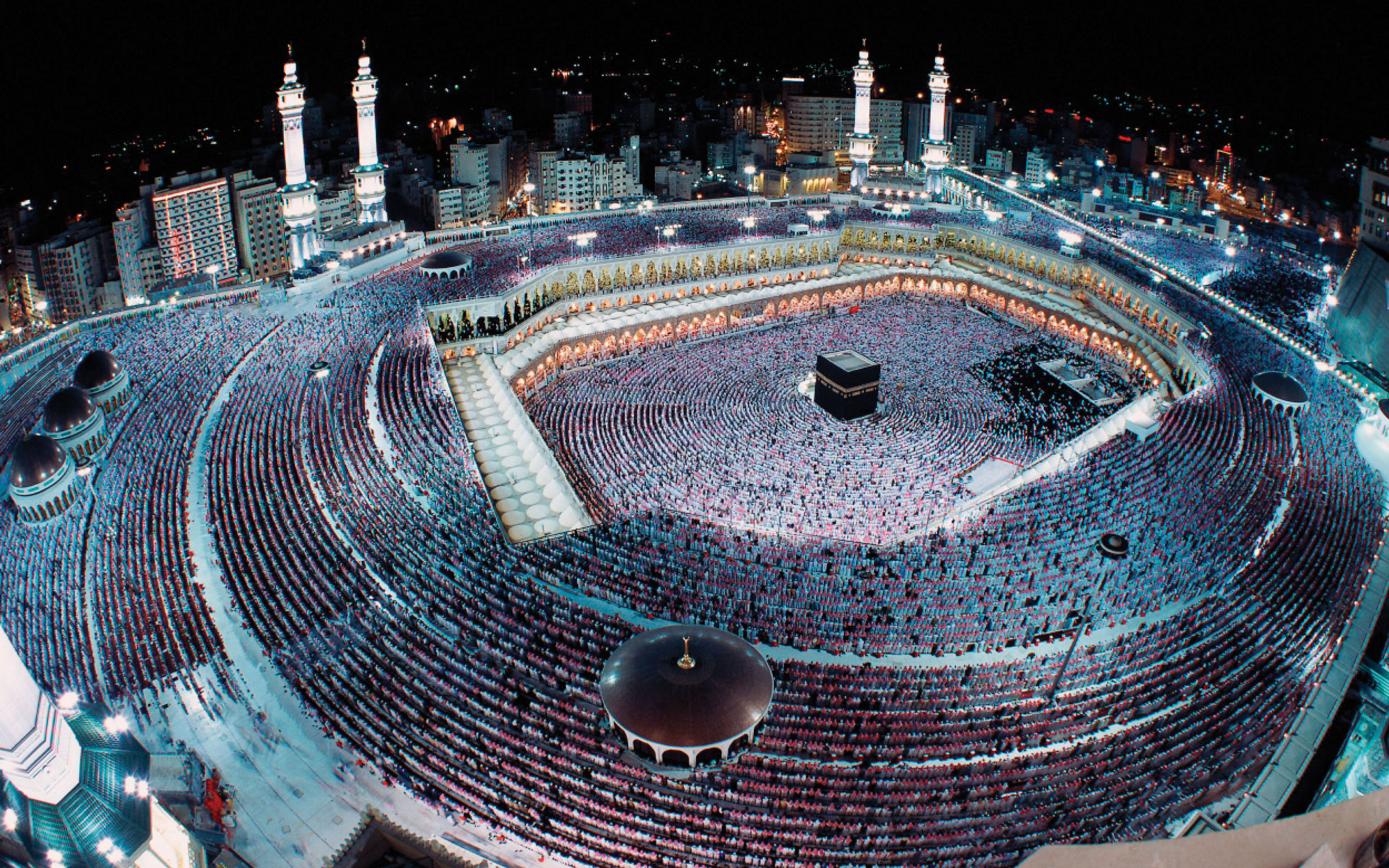 Sanctuary Around Kaaba Is Called Al Masjid Al Haram Mosque Holy Mecca