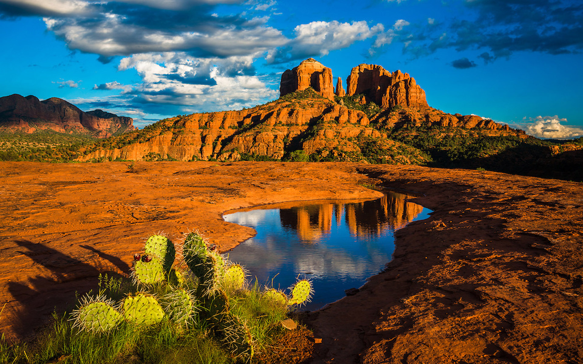 Download Landscape-Nature-Cathedral Rock in Sedona-Arizona-United ...