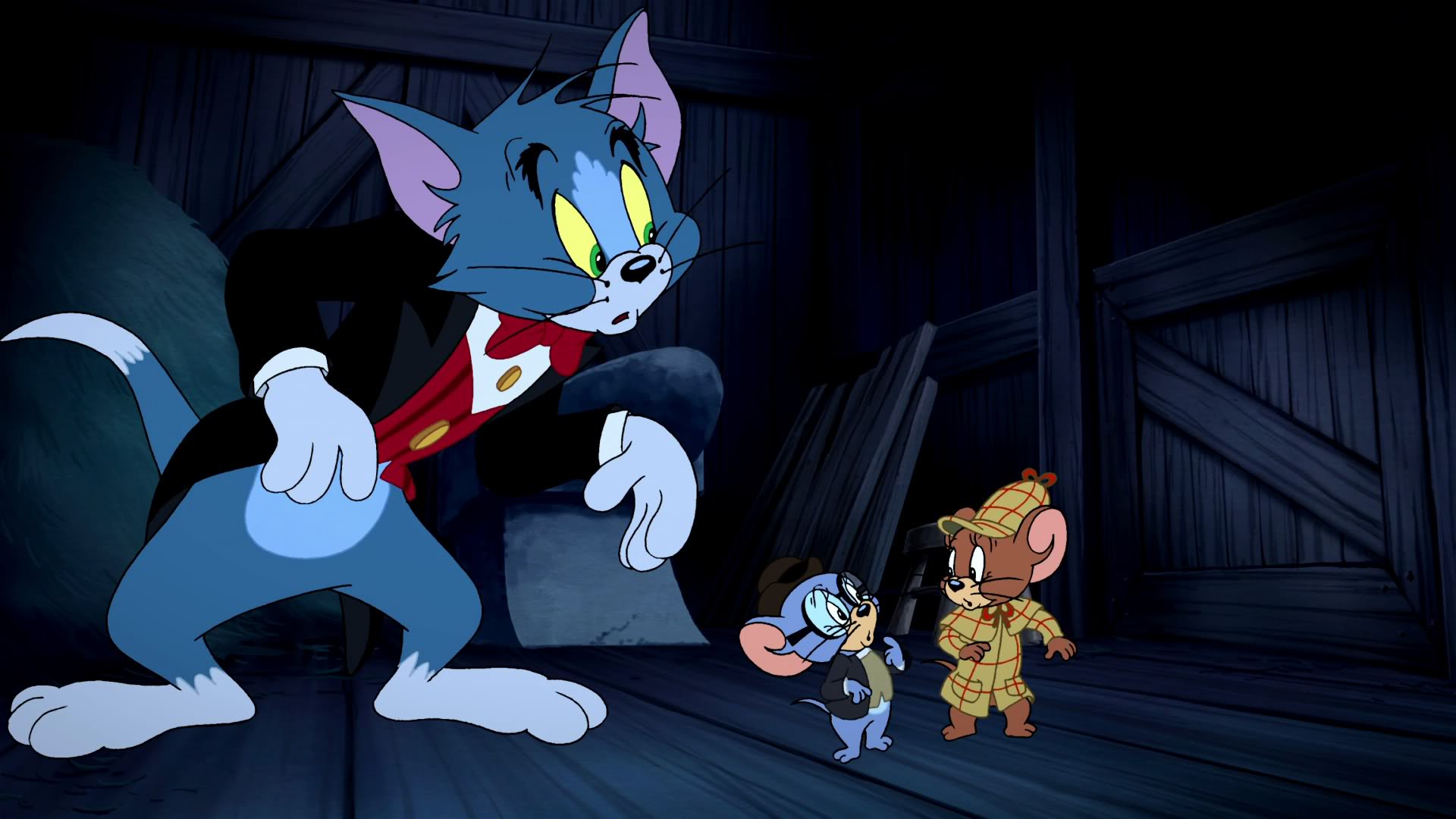 Tom And Jerry Meet Sherlock Holmes Desktop Wallpaper Hd Resolution