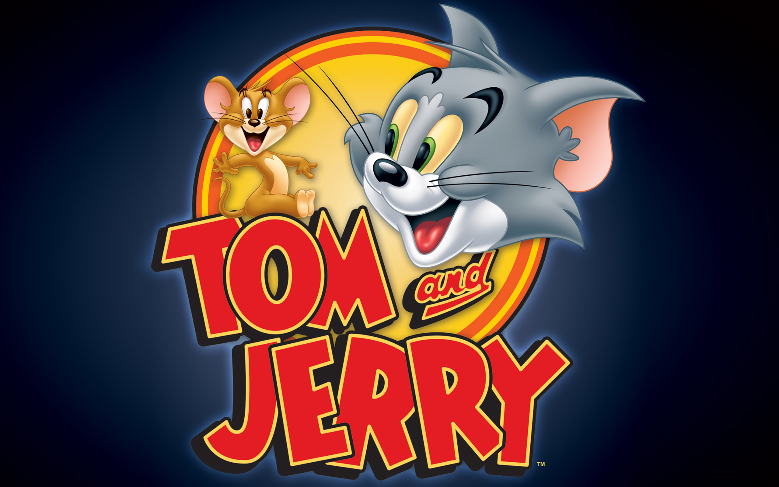 Tom And Jerry-logo-images-Wallpaper Widescreen HD resolution-2560x1600.
