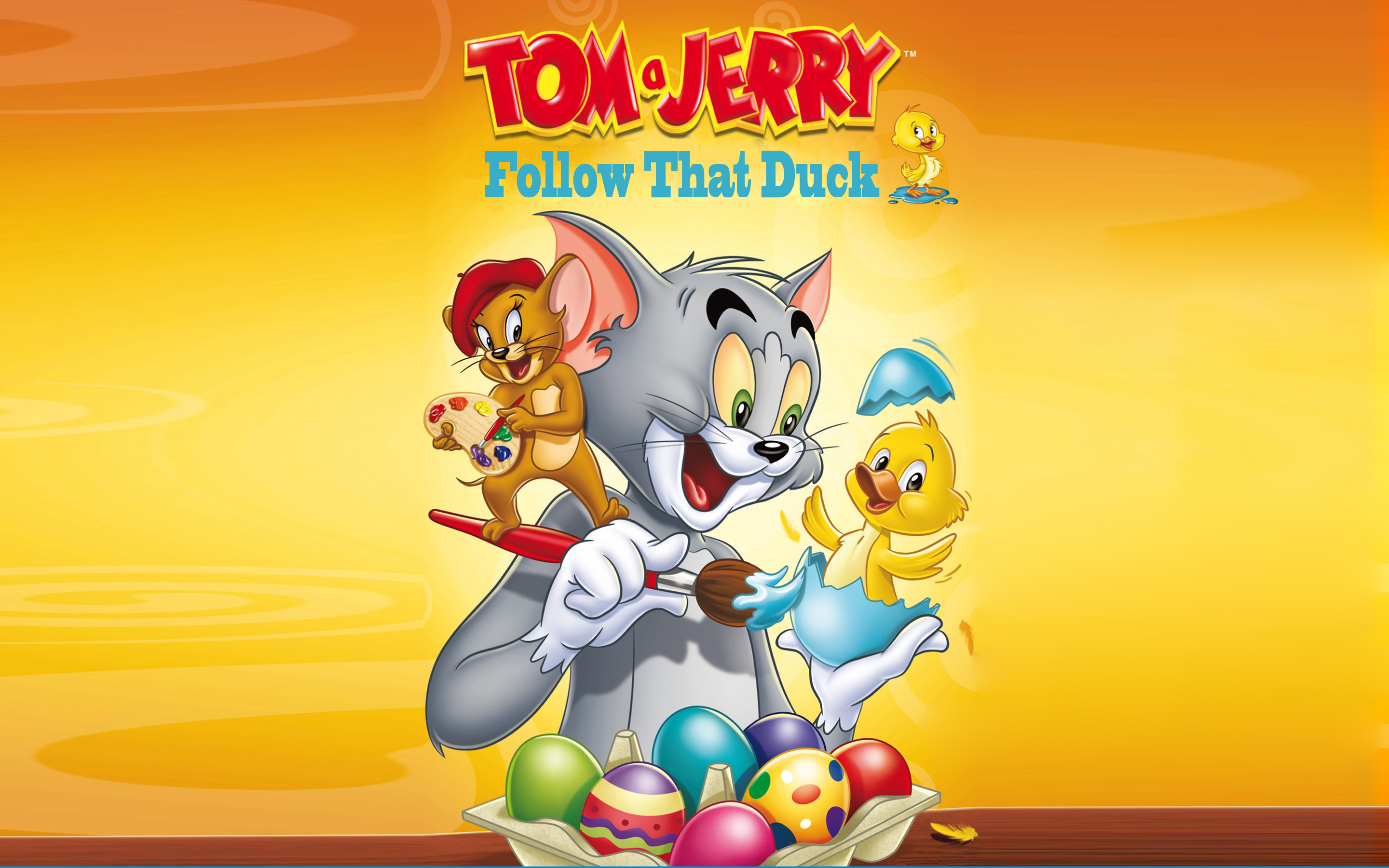 Tom And Jerry Follow That Duck Hd Wallpapers Cartoons