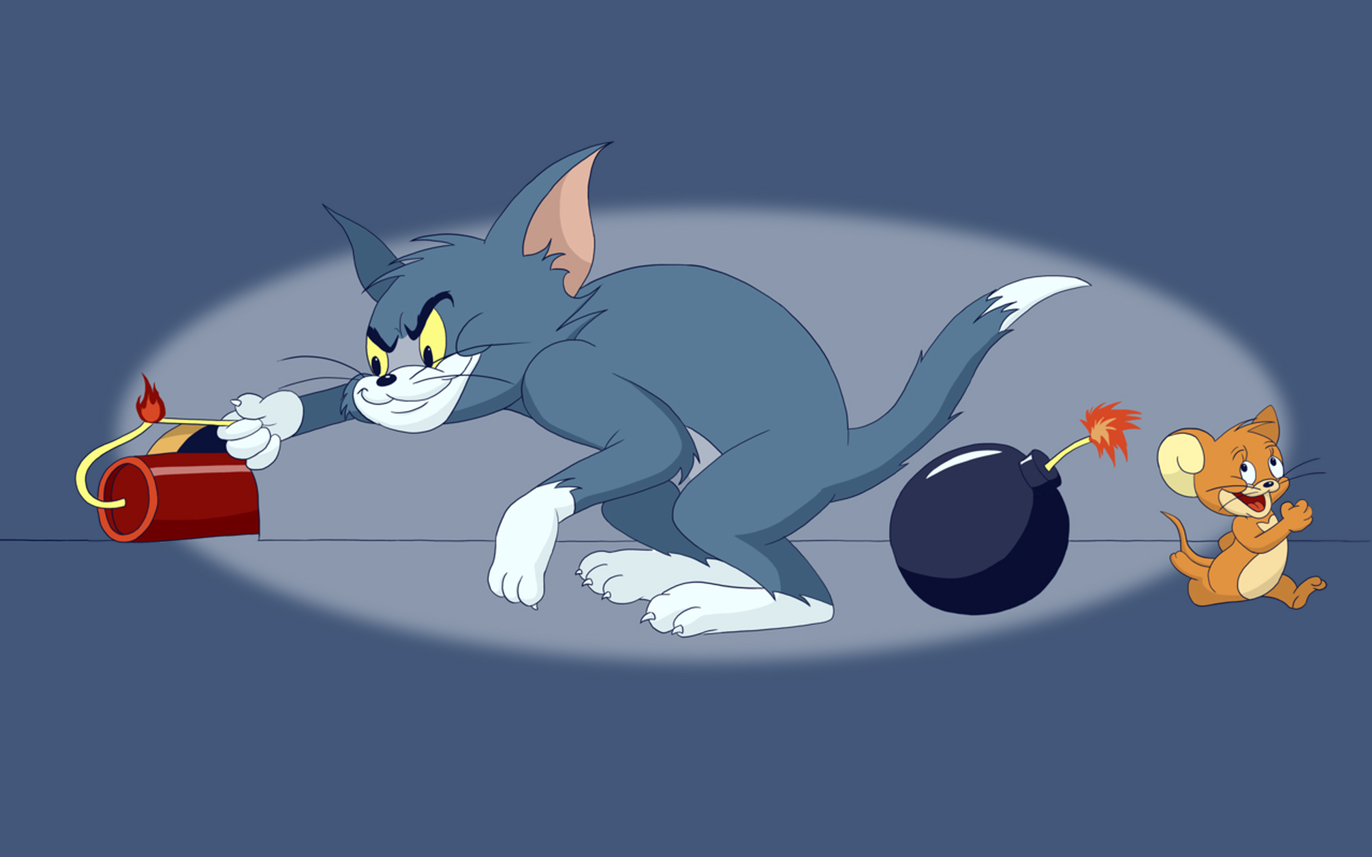 Download Wisdom Among Tom And Jerry Picture For Desktop Wallpaper 1920 × 12...