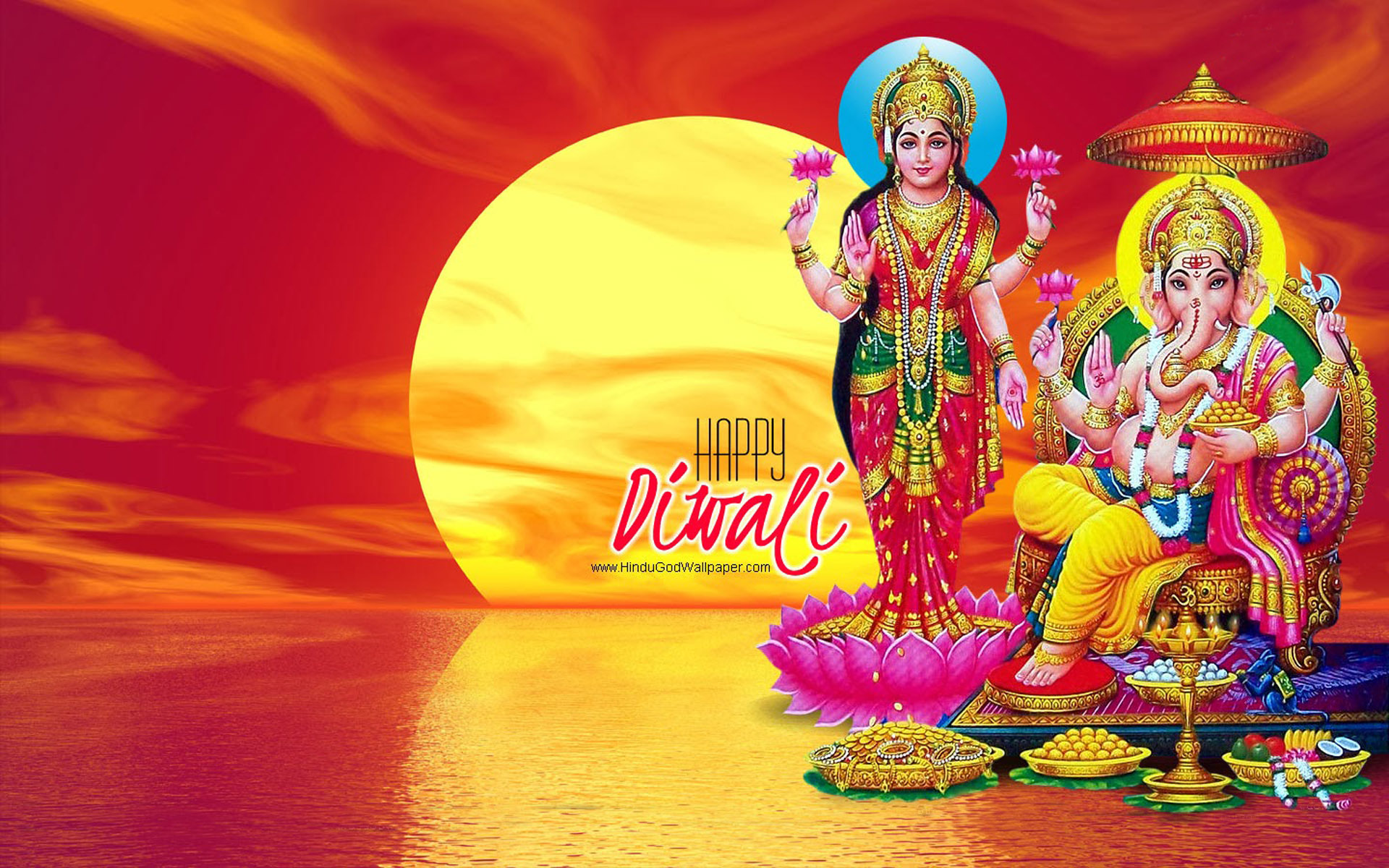 Laxmi Ganesh Happy Diwali And Diwali New Hindu God Hd ...