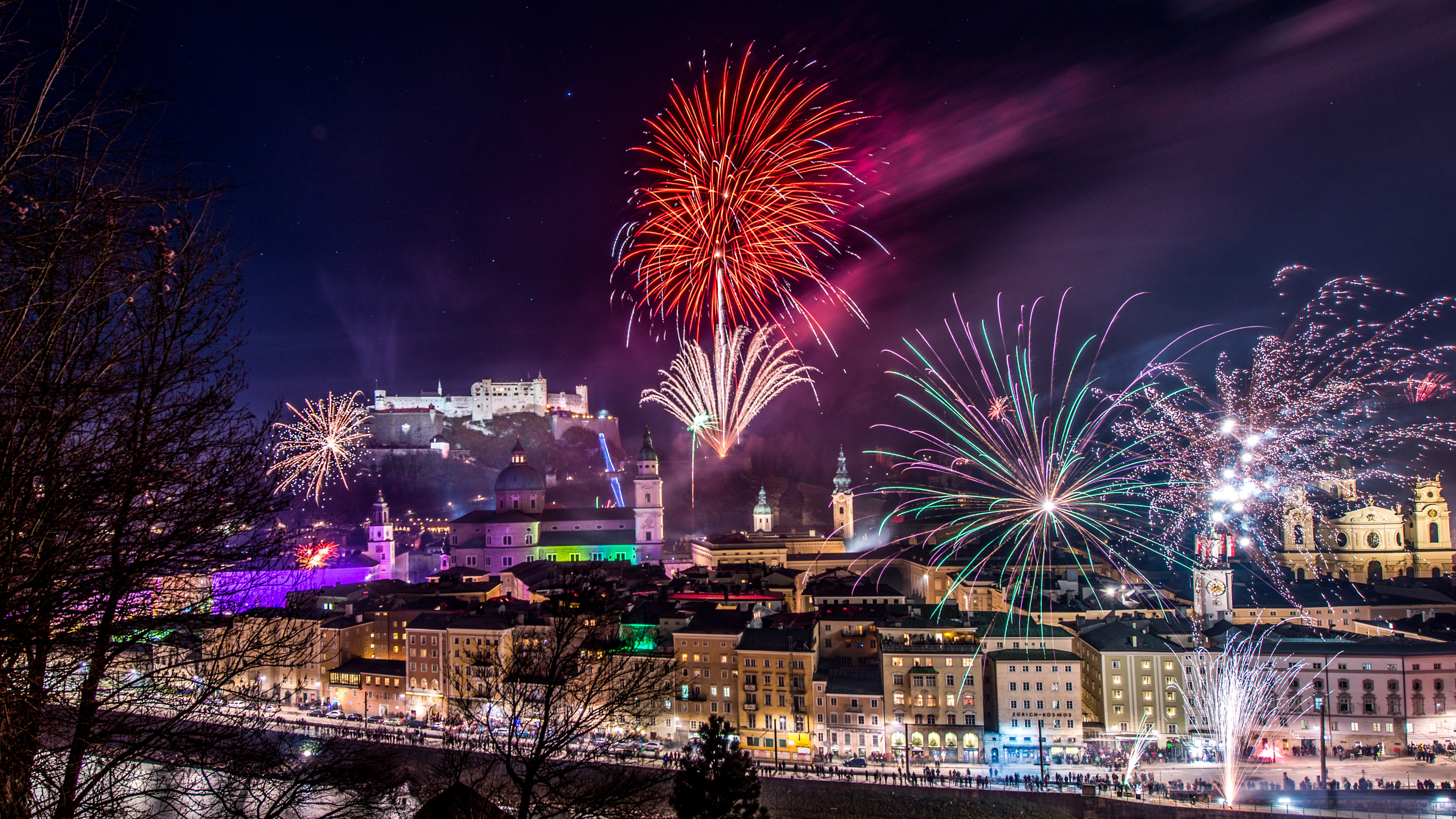 New Year-New Year's Eve in Salzburg-Austria-holiday-celebration