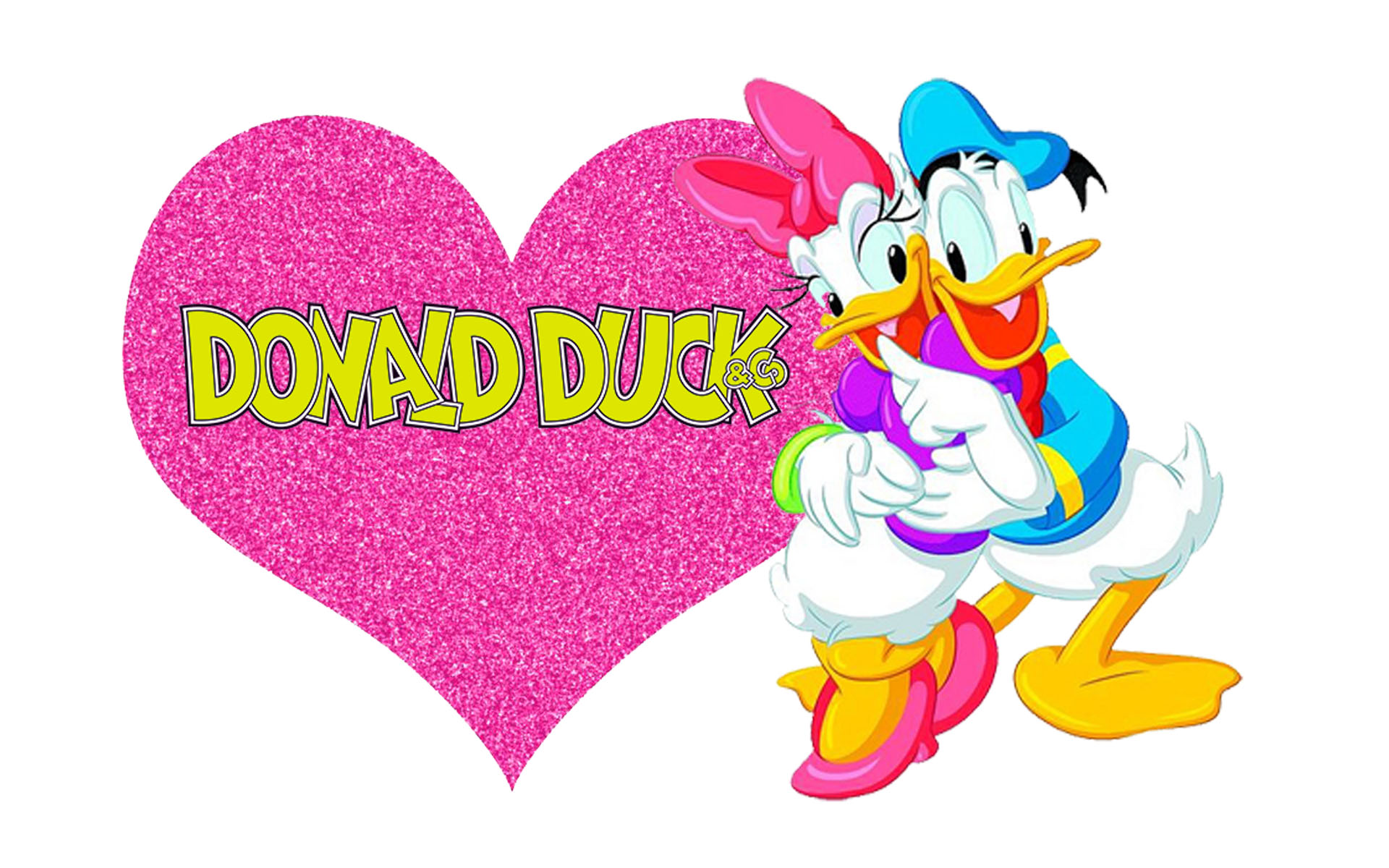 Donald Duck And Daisy Duck In Love Hd Wallpaper 1920x1200.