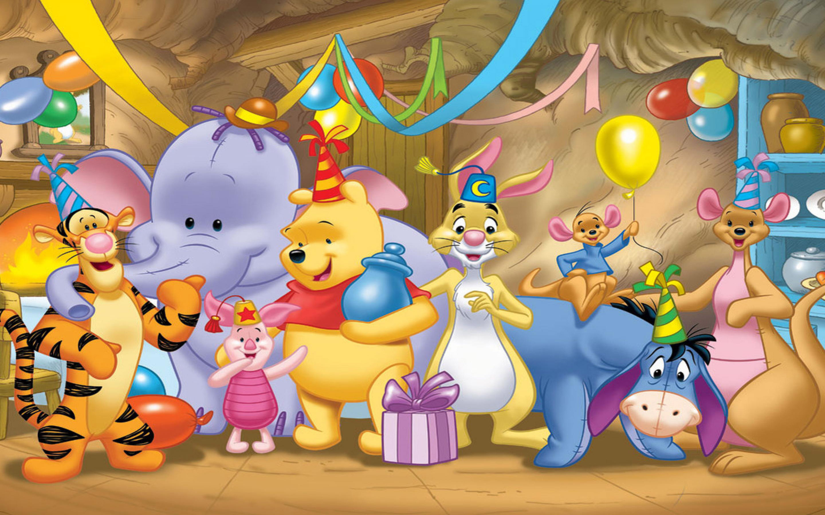 Winnie The Pooh Happy Birthday Celebration Birthday Gifts