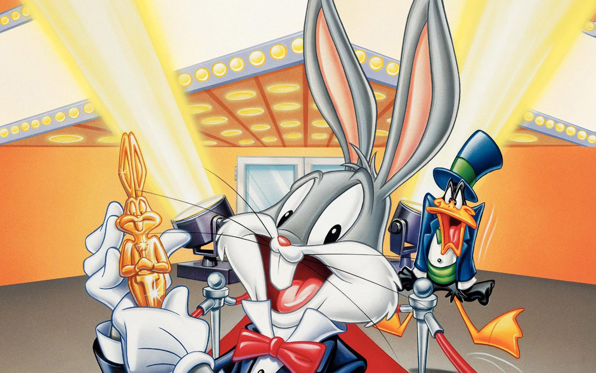 Cartoons Bugs Bunny And Daffy Duck Looney Tunes Hd Wallpaper 1920x1200.