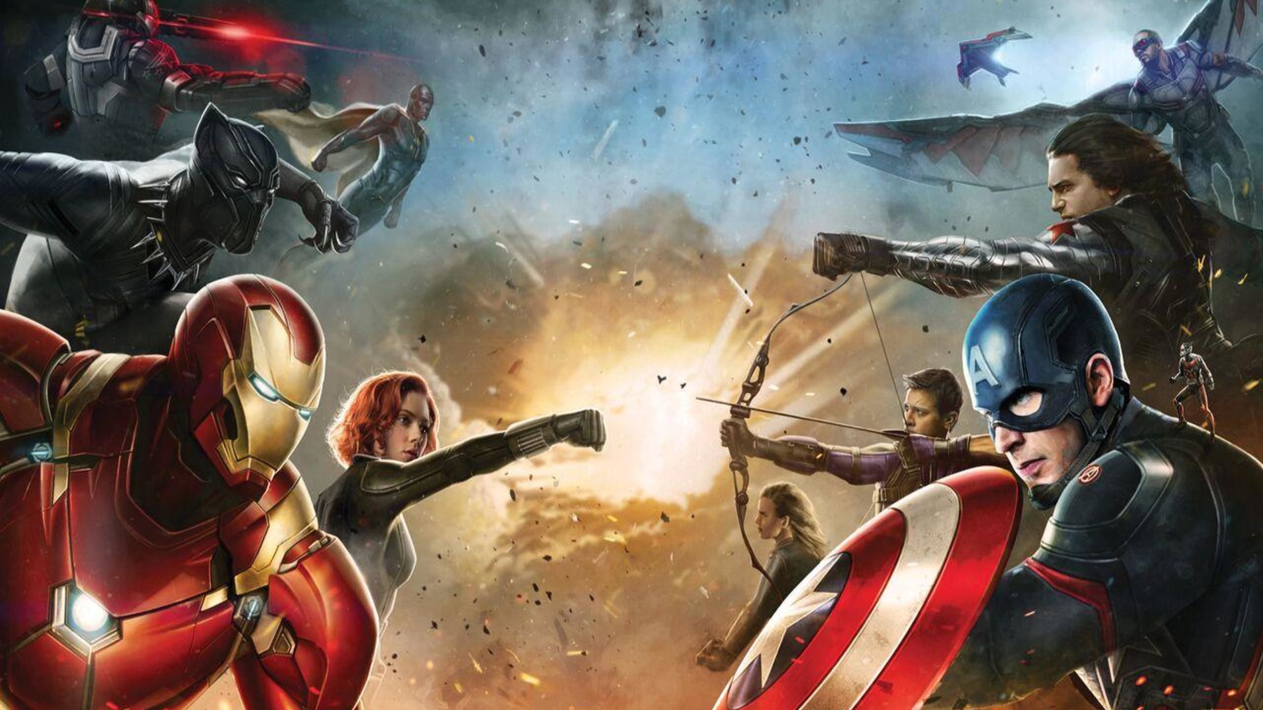 Wallpaper Captain America Civil War Matatarantula