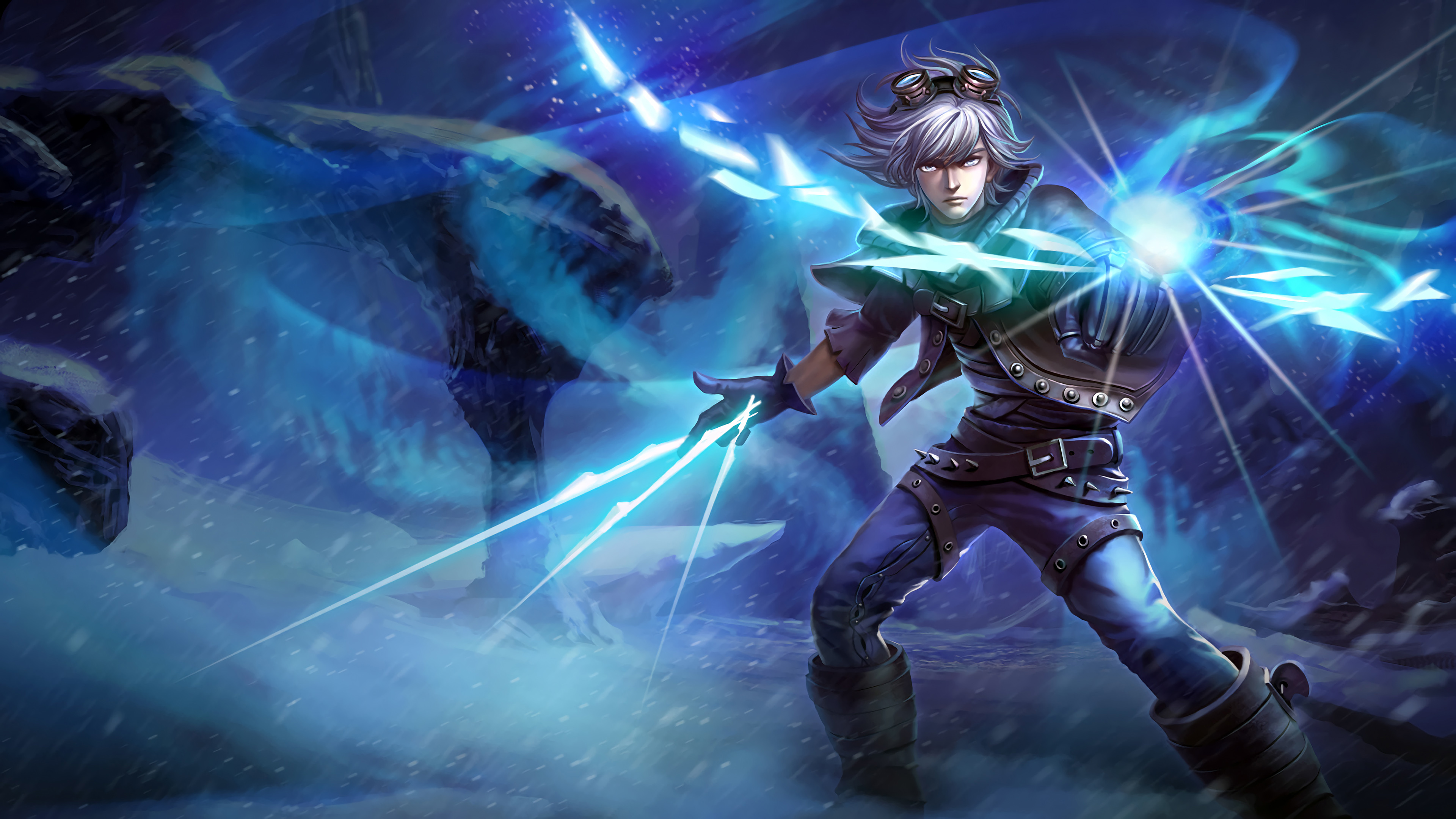 Frosted Ezreal Game Skins League Of Legends Desktop Hd Wallpaper For Pc Tab...
