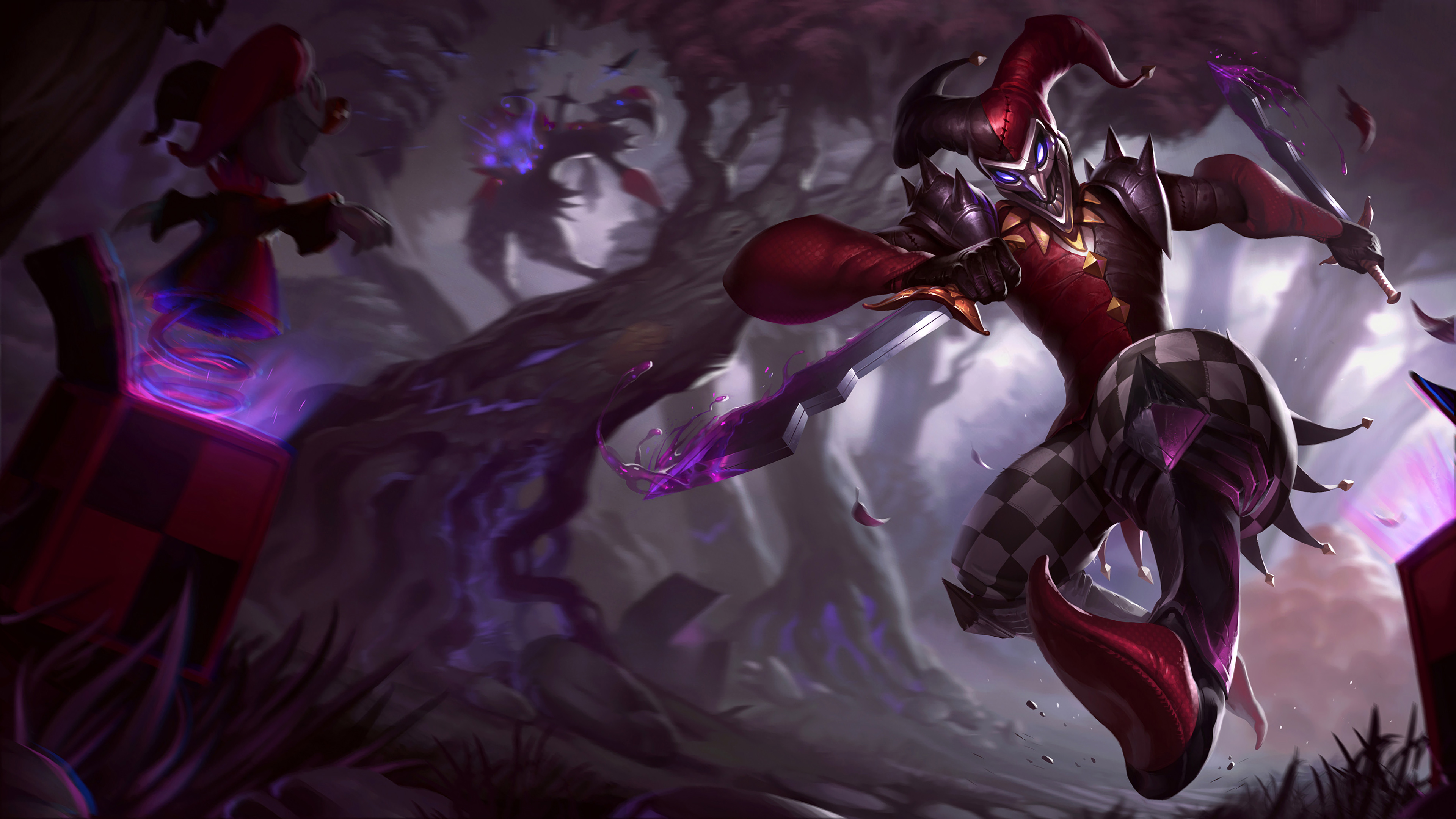 Shaco The Demon Jester Assassin Abilities Deceive Two Shiv Poison Jack In T...