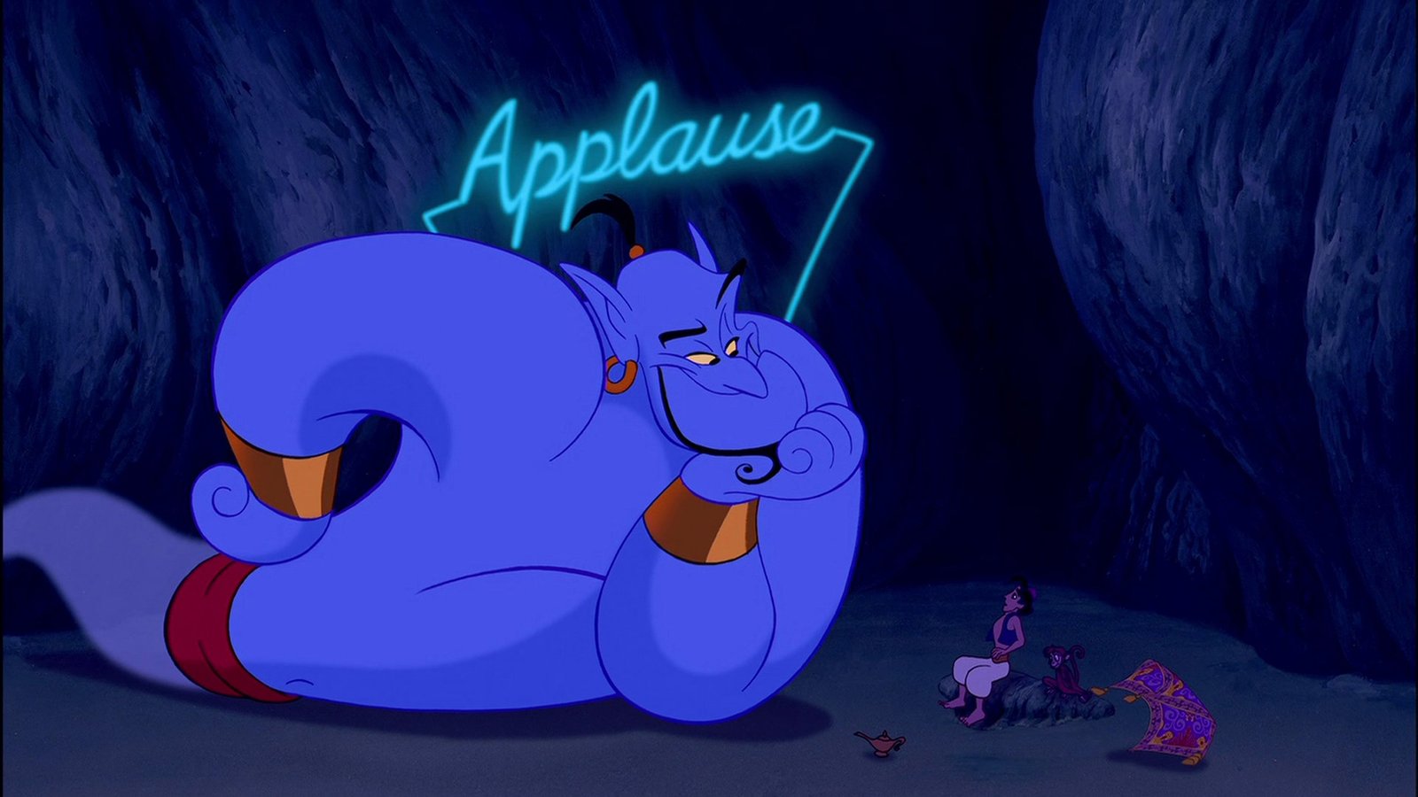 Aladdin Genie Applause The Spirit Of The Magic Lamp Will 